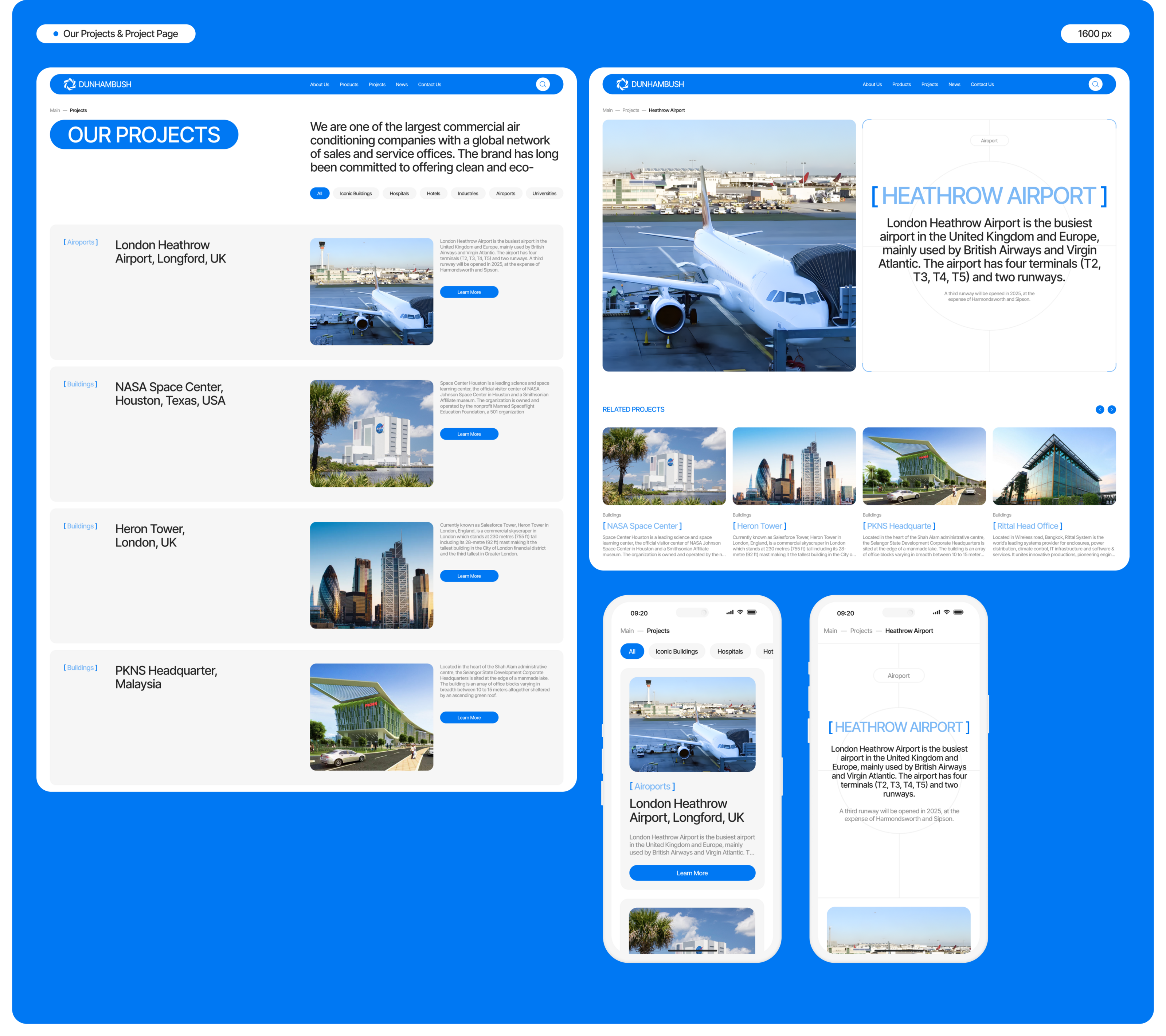Dunham-Bush | Corporate Website — Изображение №10 — Интерфейсы, Брендинг на Dprofile