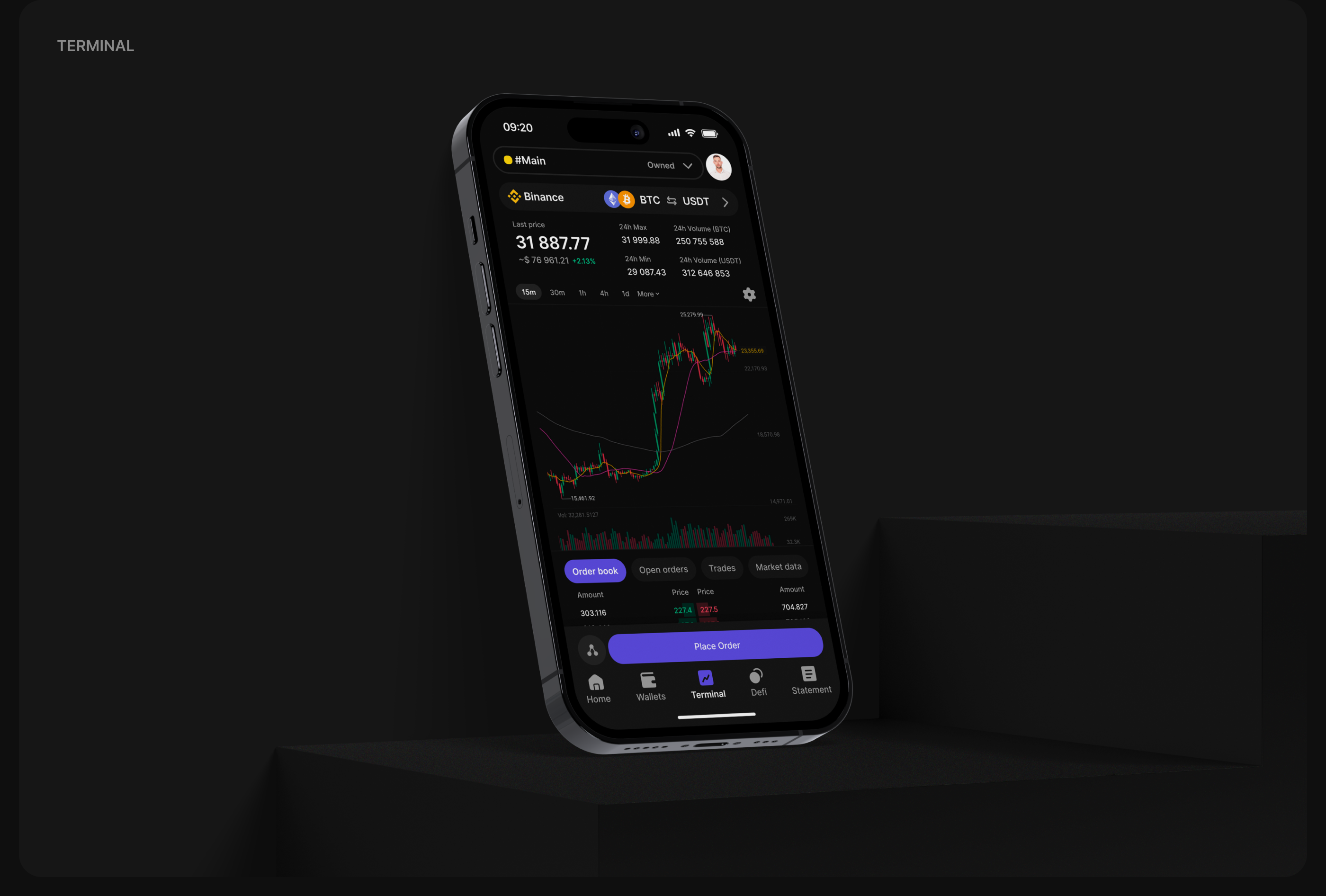 Single Broker | Crypto Exchange Mobile App — Изображение №11 — Интерфейсы на Dprofile