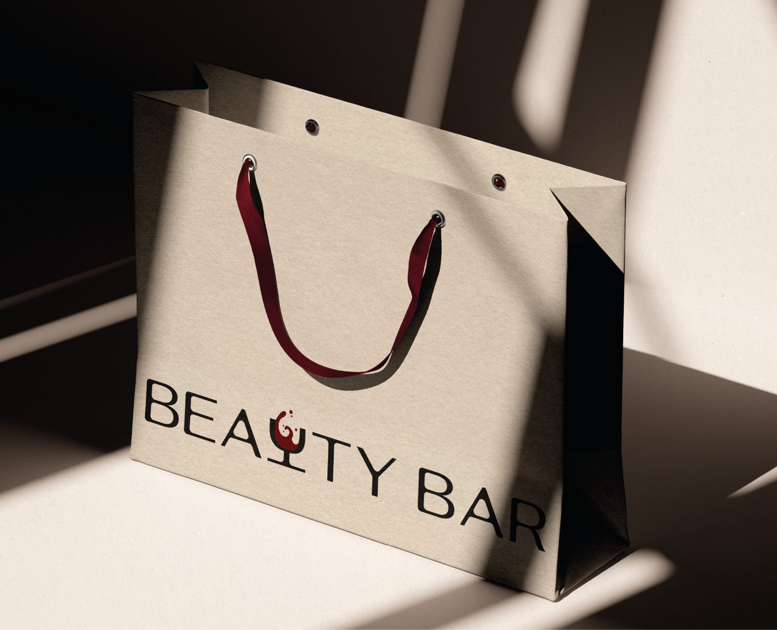 BEAUTY BAR / identity for a beauty salon на Dprofile