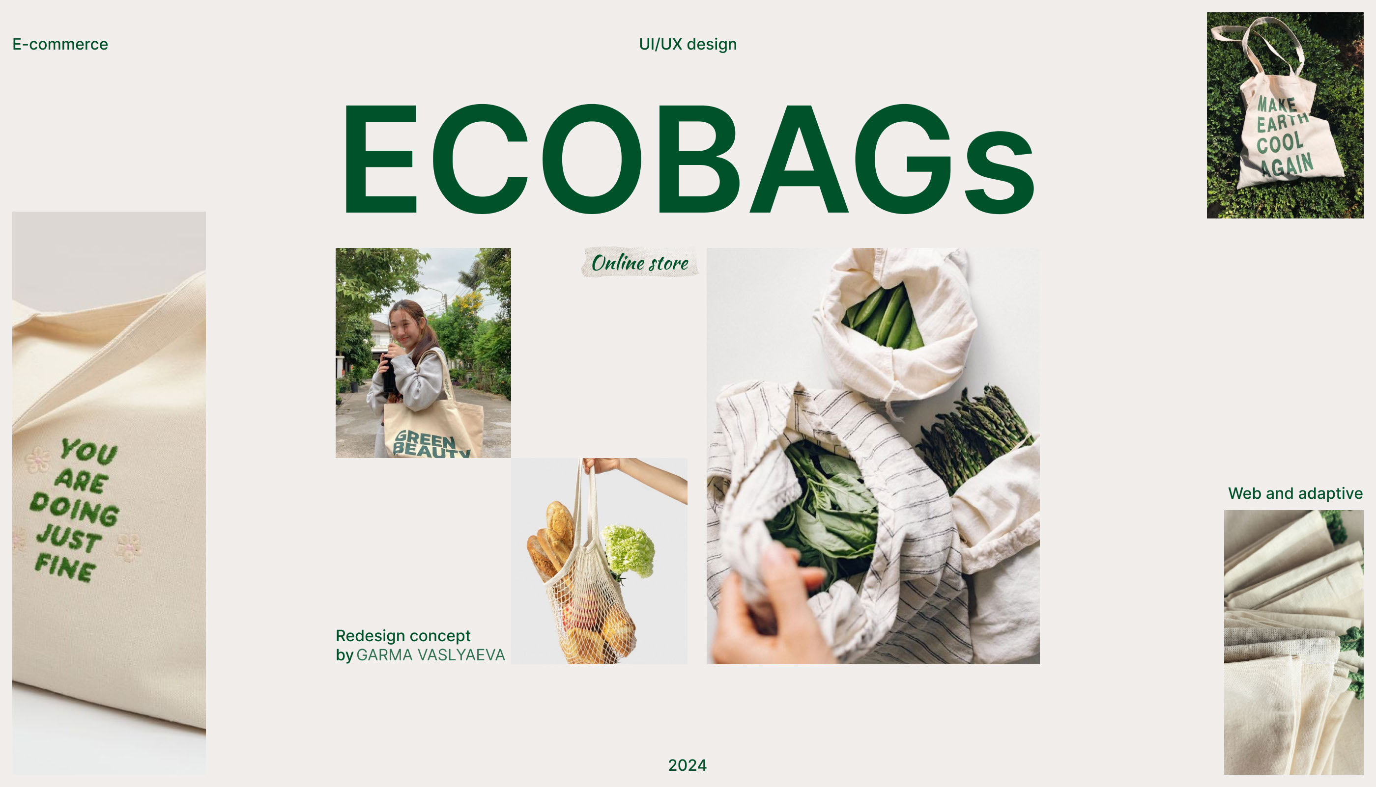 Ecobags | E-commerce redesign — Изображение №1 — Интерфейсы на Dprofile