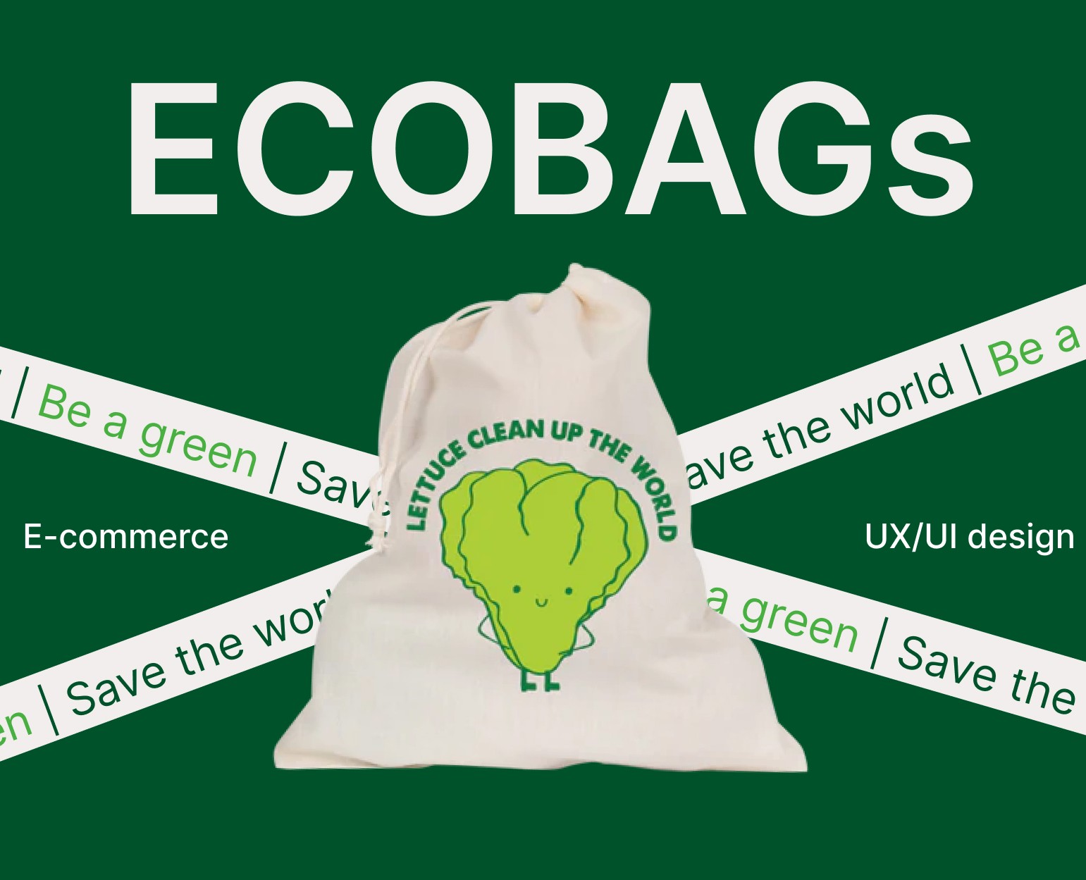 Ecobags | E-commerce redesign — Интерфейсы на Dprofile