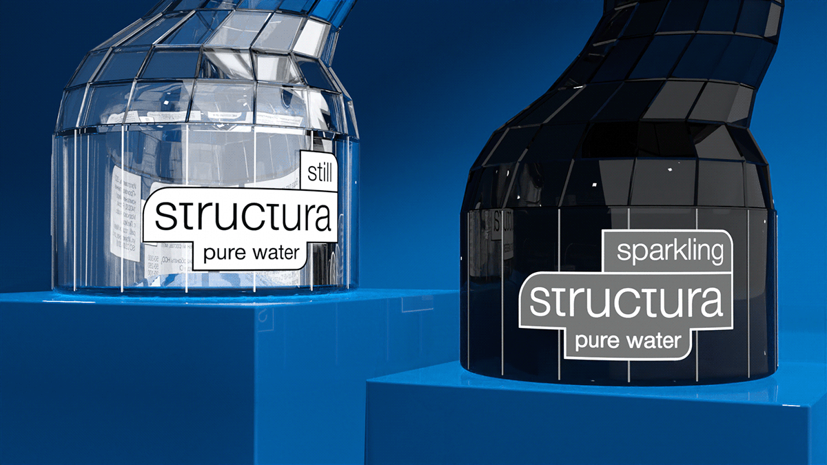 Structura water — Изображение №2 — Брендинг, 3D на Dprofile