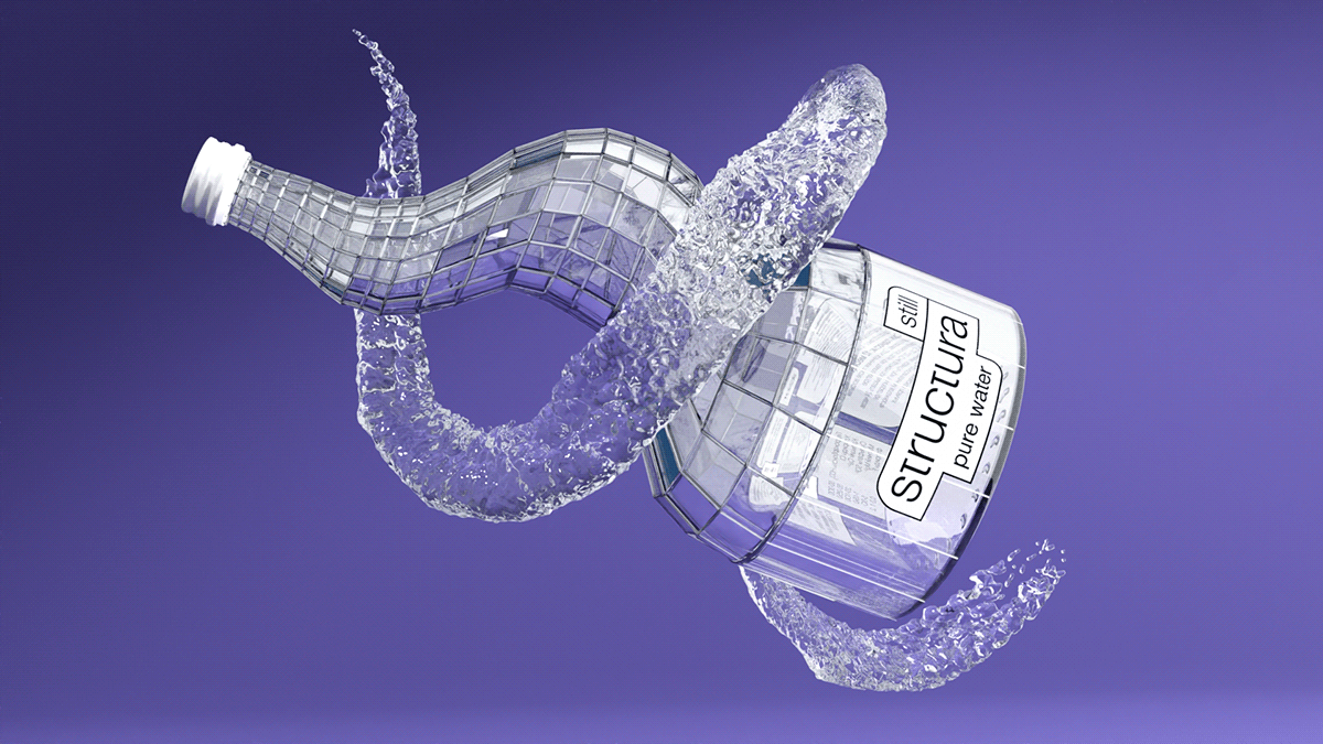 Structura water — Изображение №3 — Брендинг, 3D на Dprofile