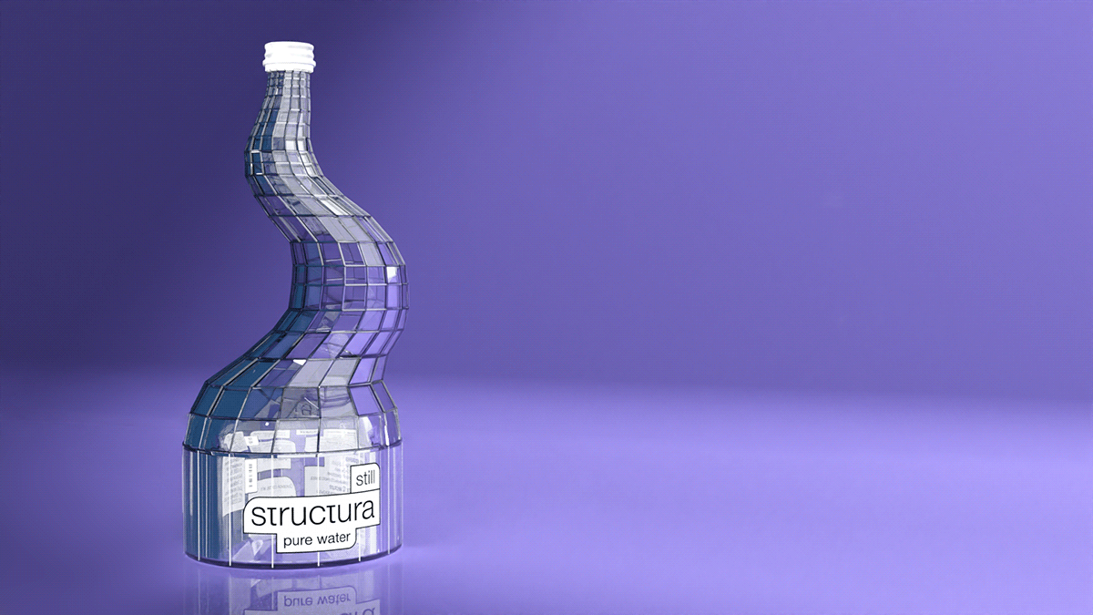 Structura water — Изображение №11 — Брендинг, 3D на Dprofile