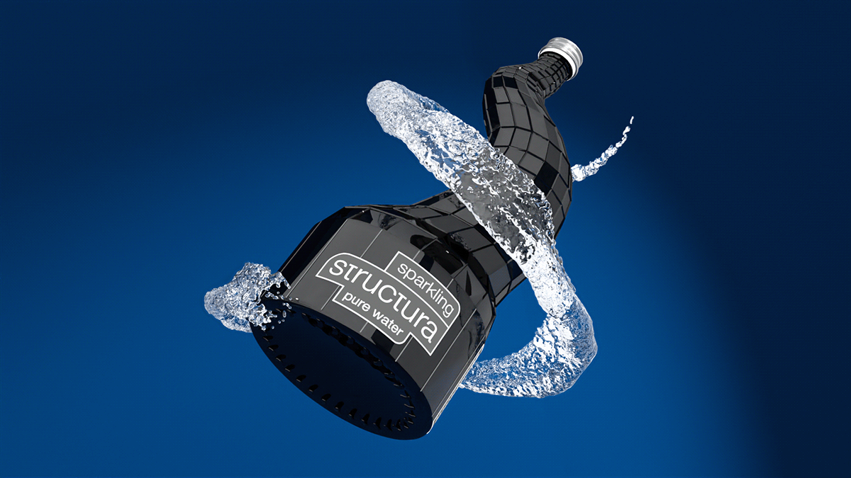 Structura water — Изображение №5 — Брендинг, 3D на Dprofile