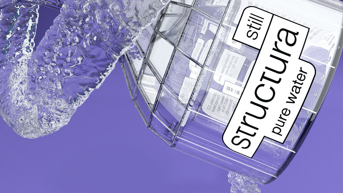 Structura water — Изображение №4 — Брендинг, 3D на Dprofile