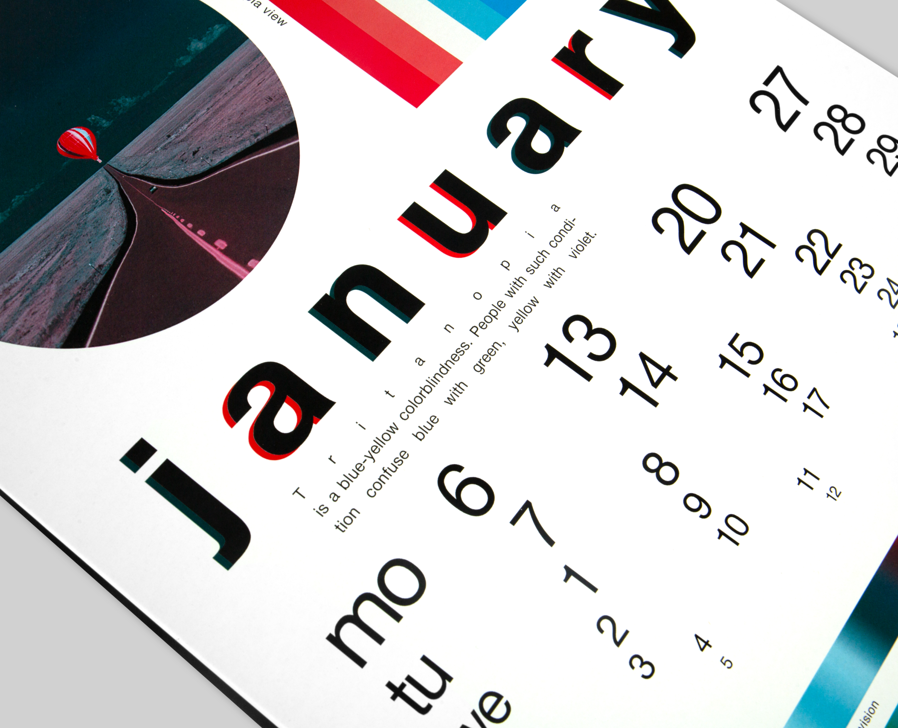 Eye diseases calendar — Графика на Dprofile