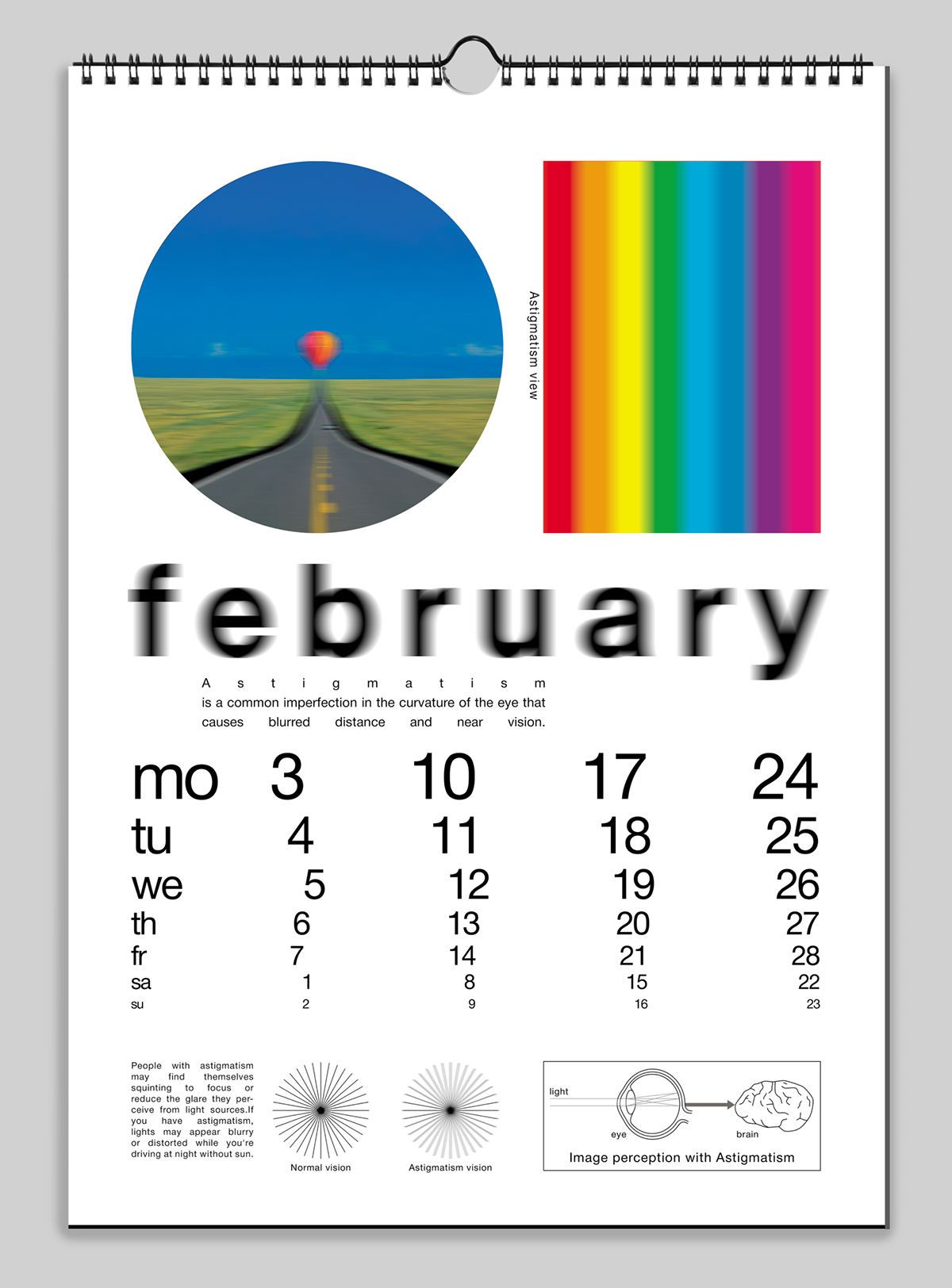 Eye diseases calendar — Изображение №8 — Графика на Dprofile