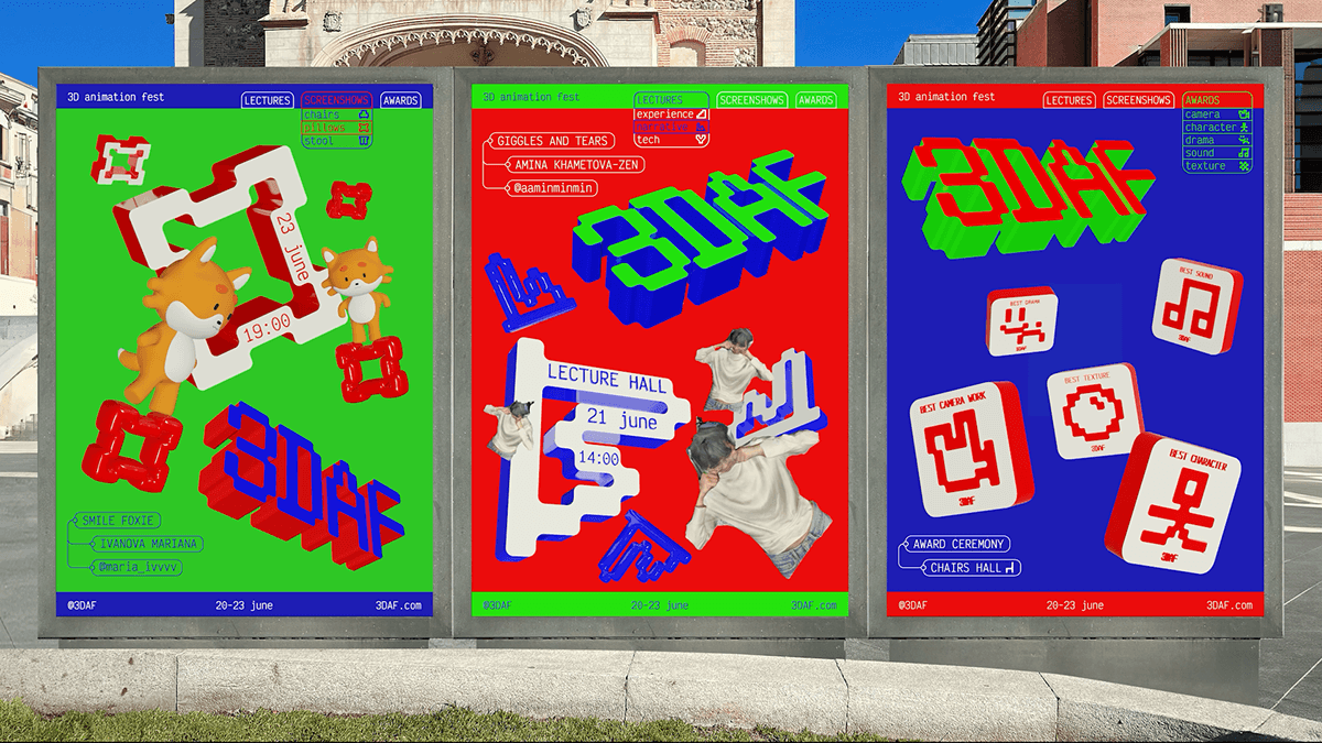 3DAF — Изображение №2 — Брендинг, Иллюстрация на Dprofile