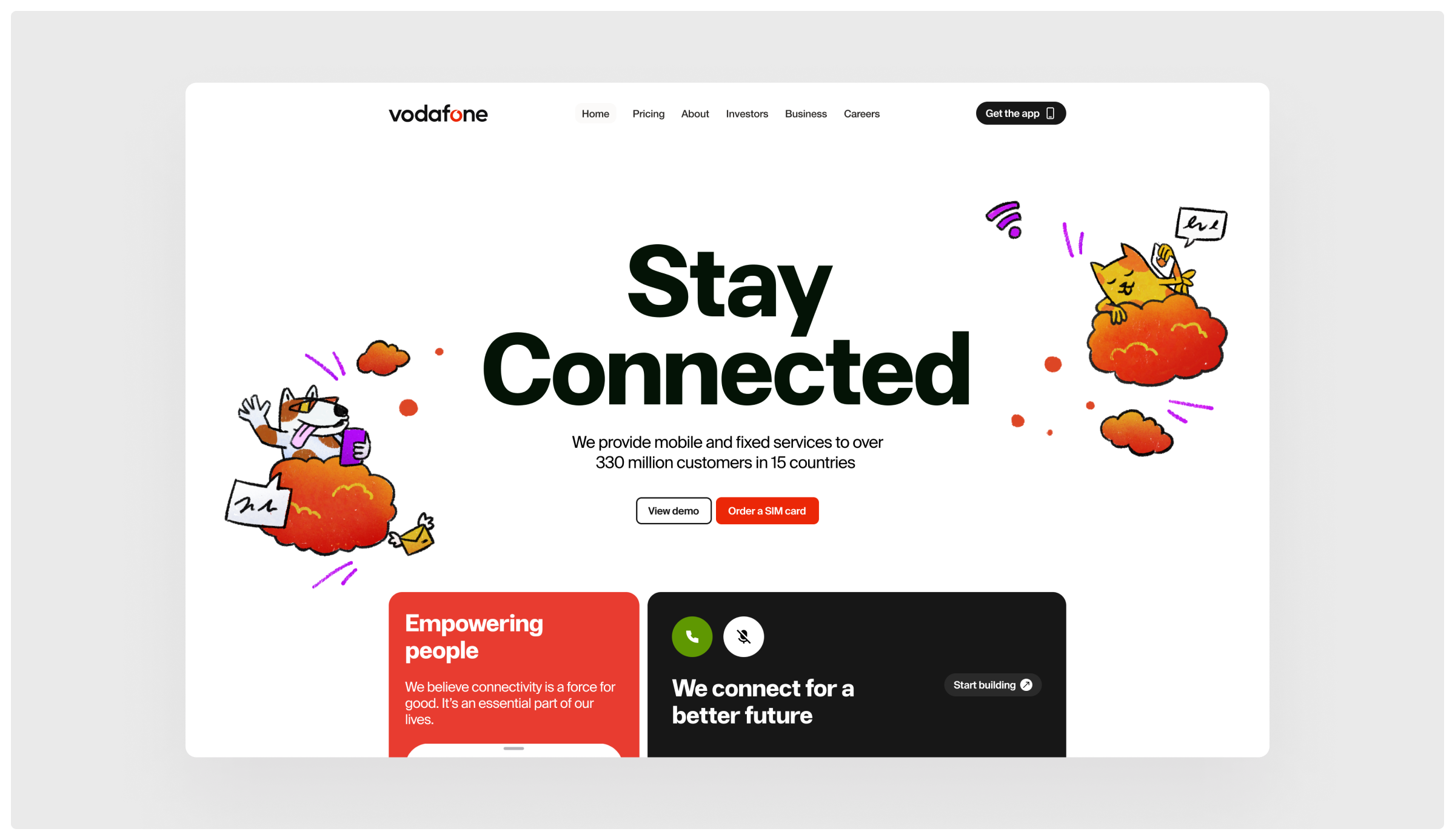 Vodafone — Изображение №21 — Брендинг, Иллюстрация на Dprofile