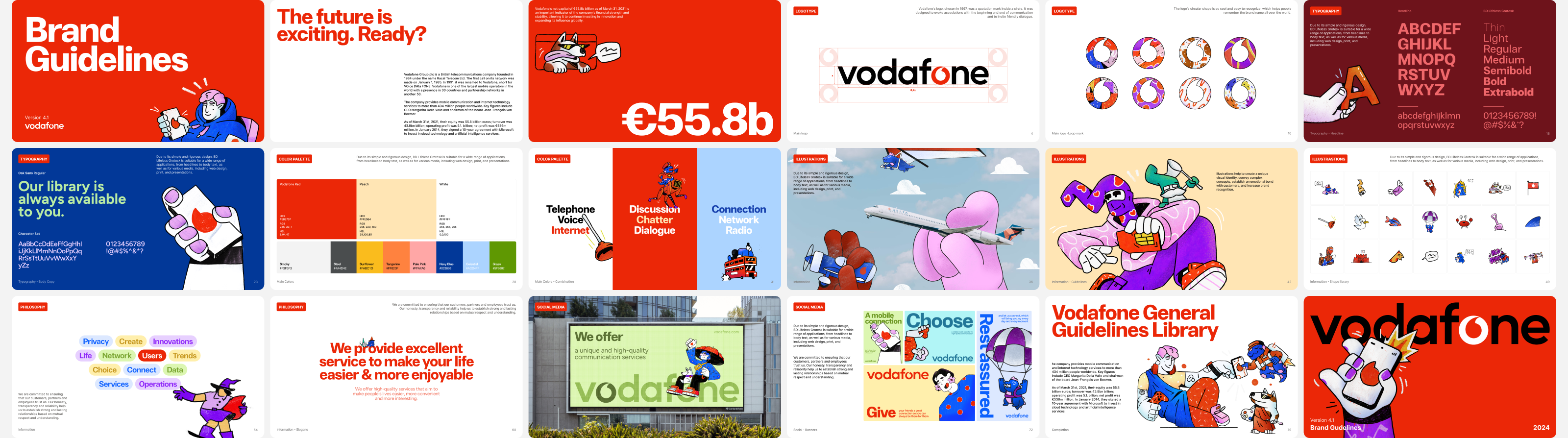 Vodafone — Изображение №16 — Брендинг, Иллюстрация на Dprofile