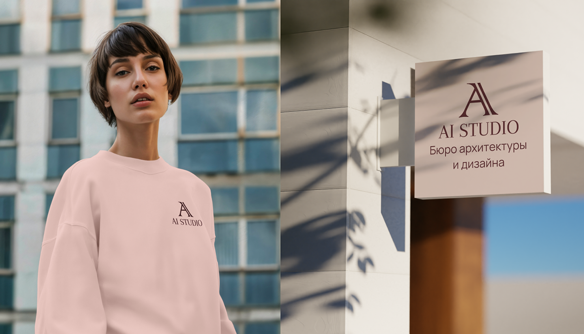 Бюро архитектуры и дизайна «AI STUDIO» — Изображение №3 — Брендинг, Графика на Dprofile