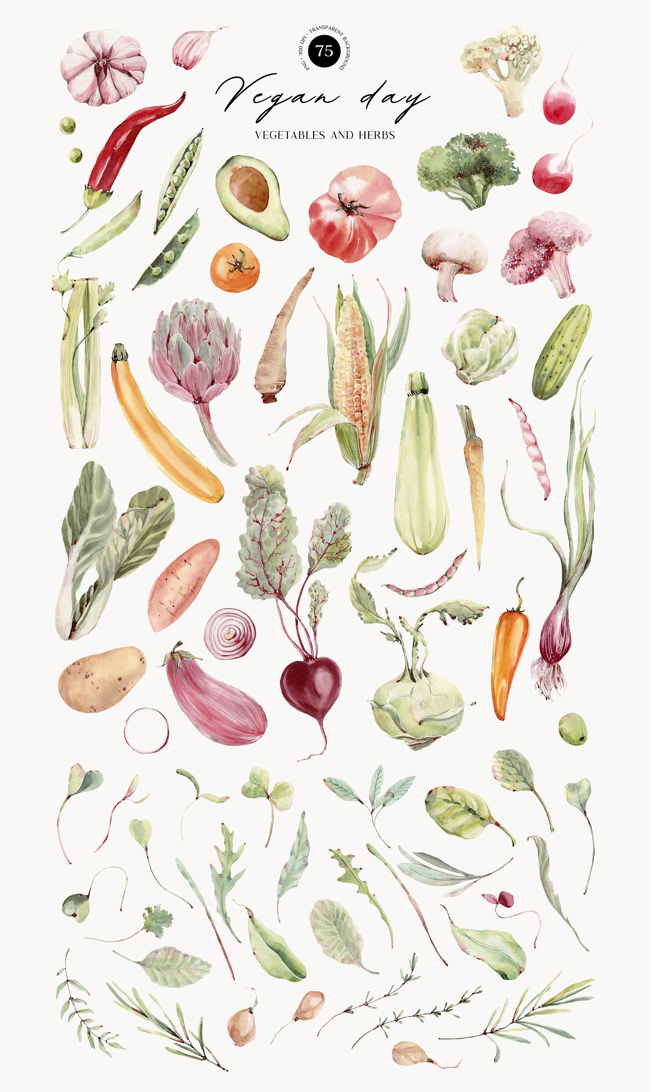 Vegan Day — Изображение №3 — Иллюстрация, Графика на Dprofile