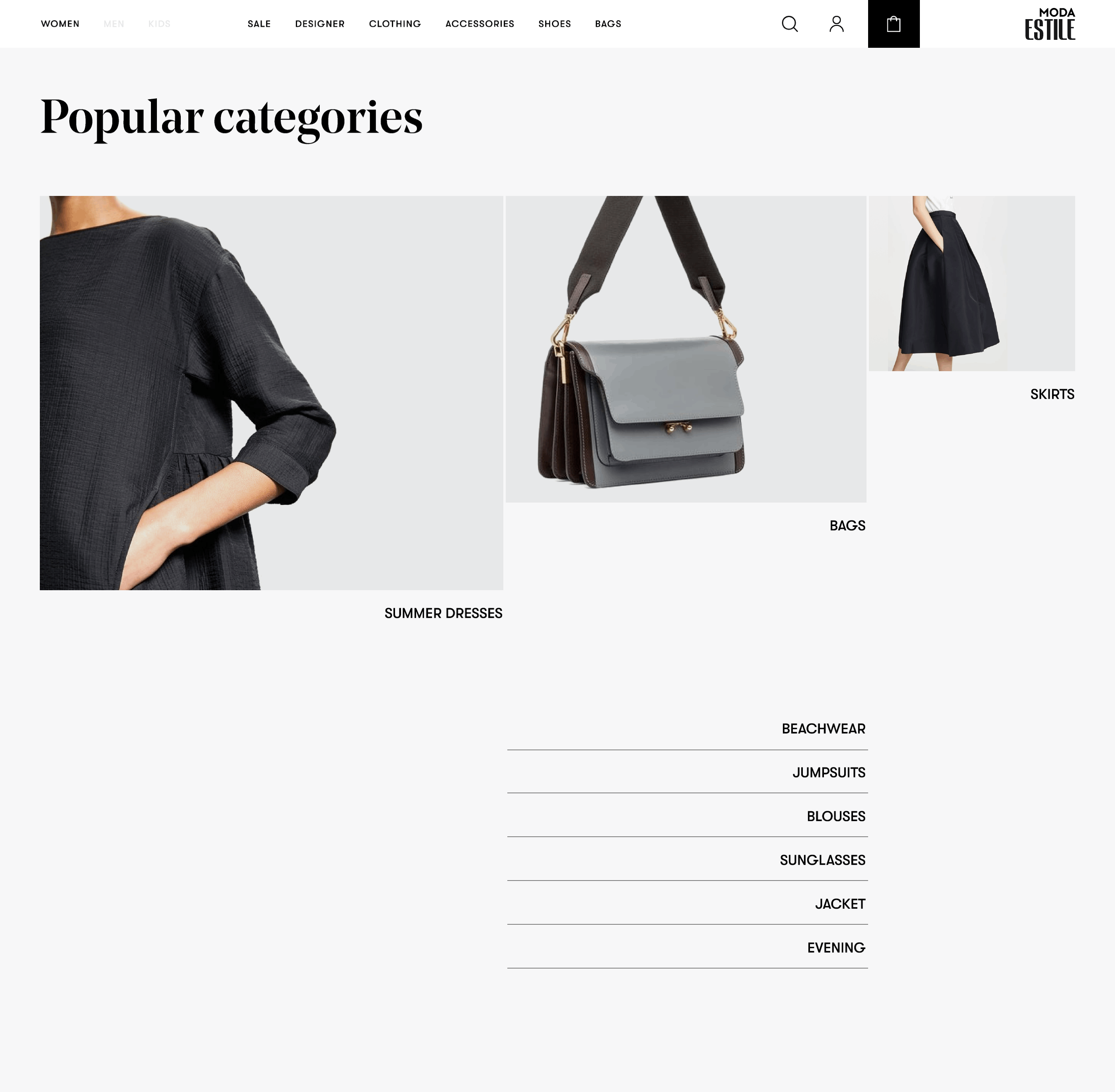 Modaestile — Изображение №9 — Интерфейсы, Анимация на Dprofile