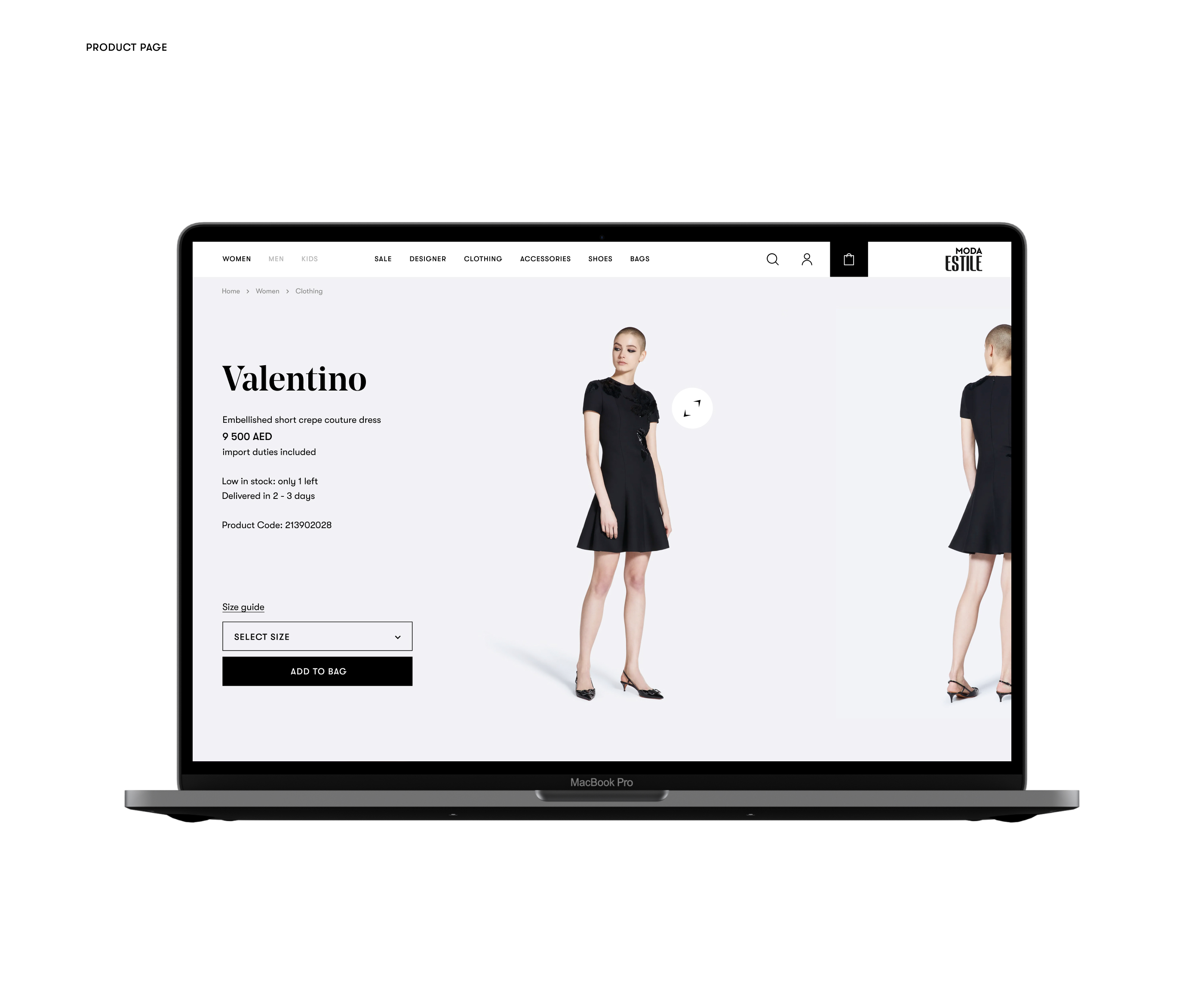 Modaestile — Изображение №10 — Интерфейсы, Анимация на Dprofile