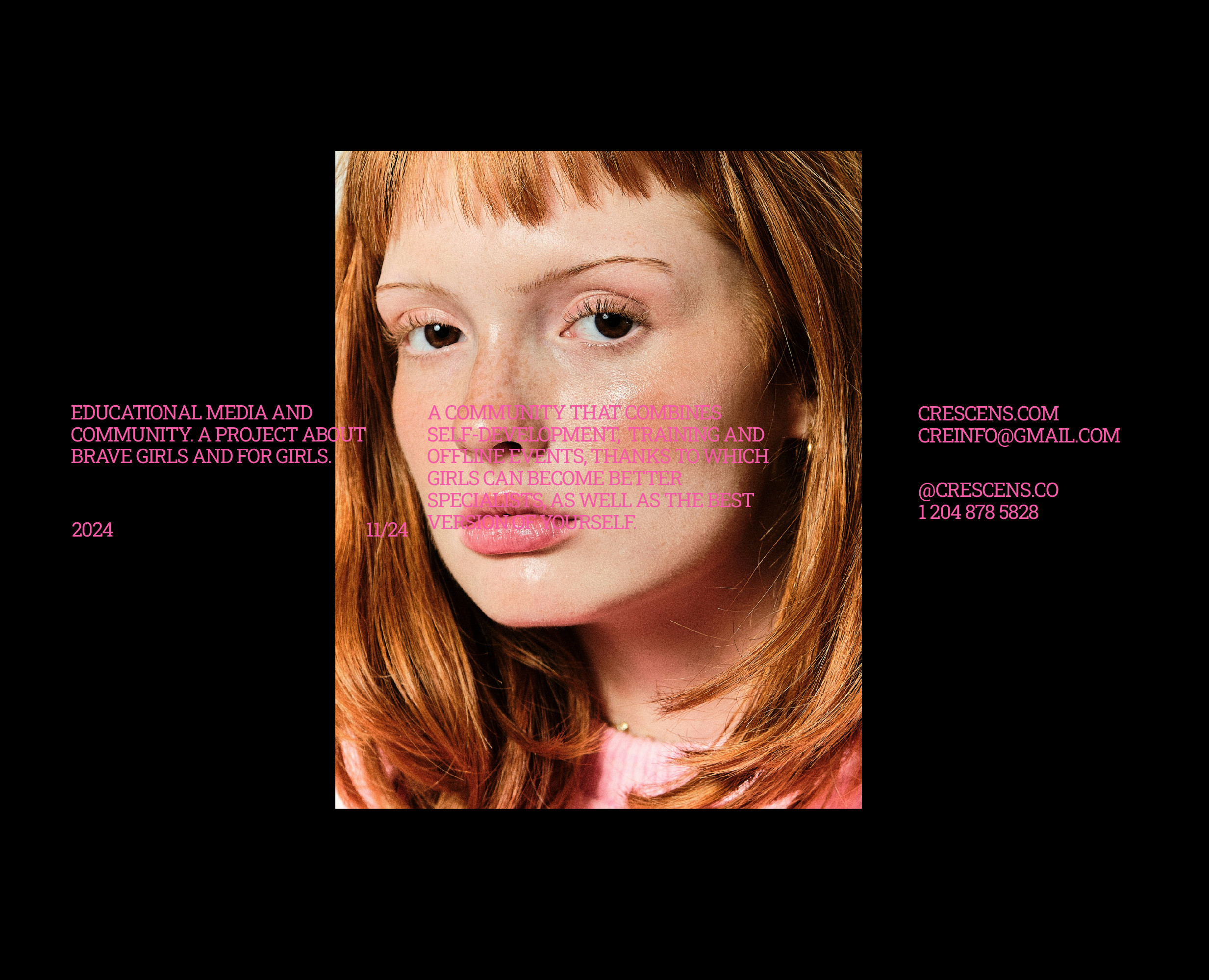 CRESCENS / Айдентика для коммьюнтти — Брендинг, Графика на Dprofile