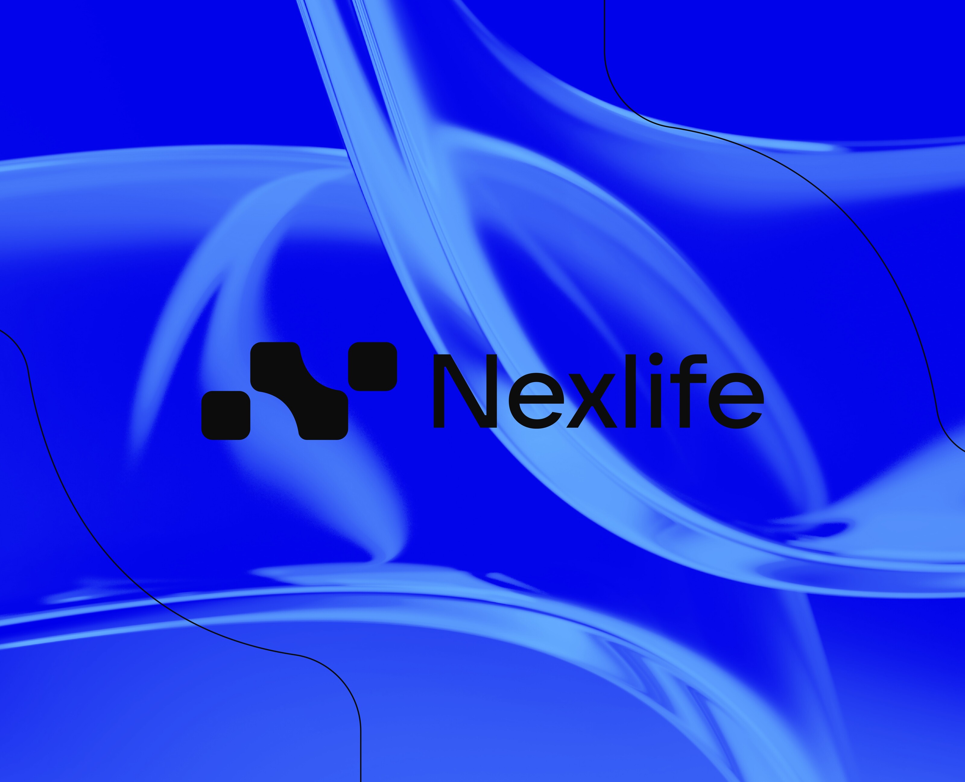 Разработка айдентики Nexlife — Брендинг, 3D на Dprofile