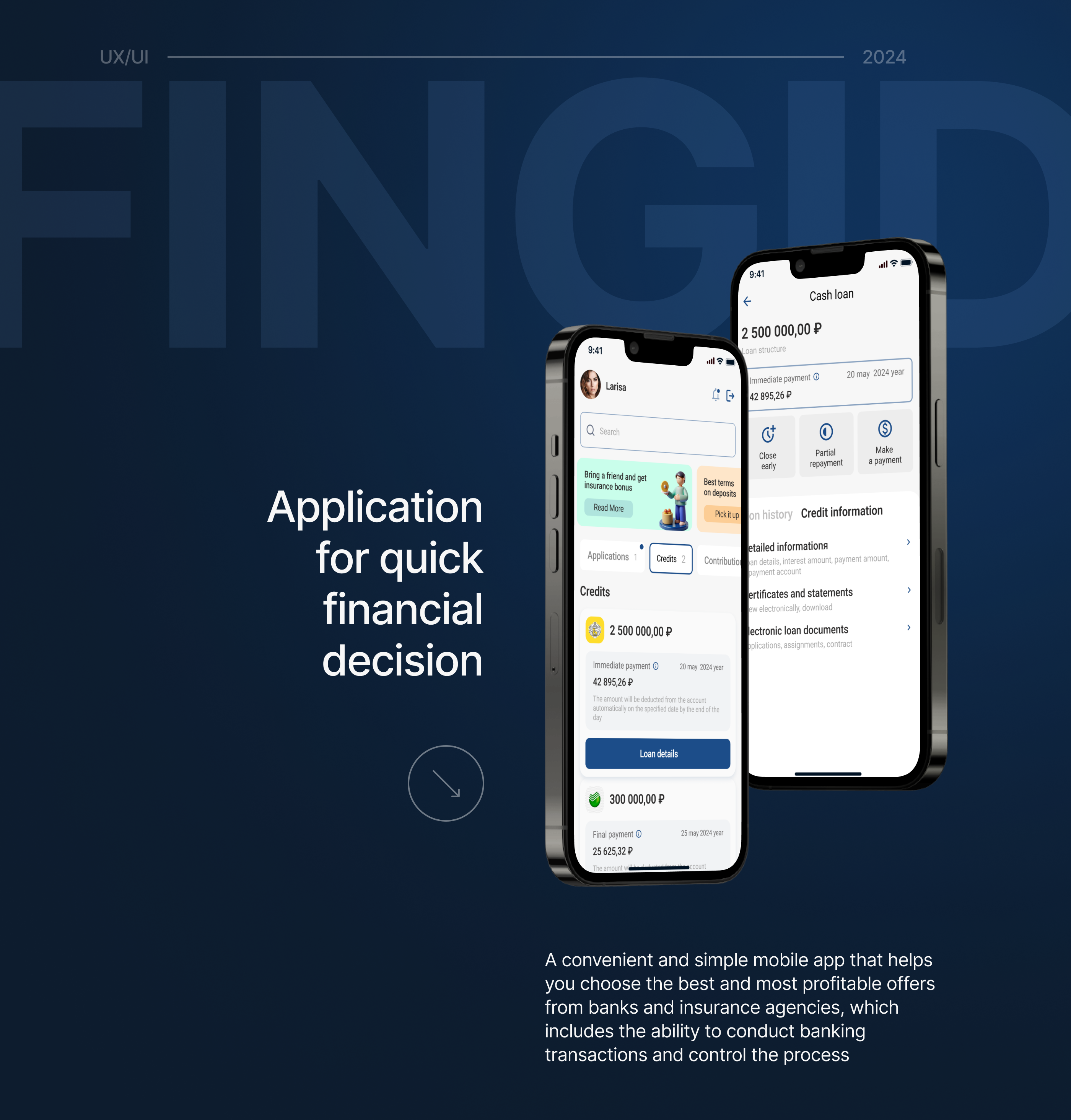 FinGid mobile app — Изображение №1 — Интерфейсы на Dprofile