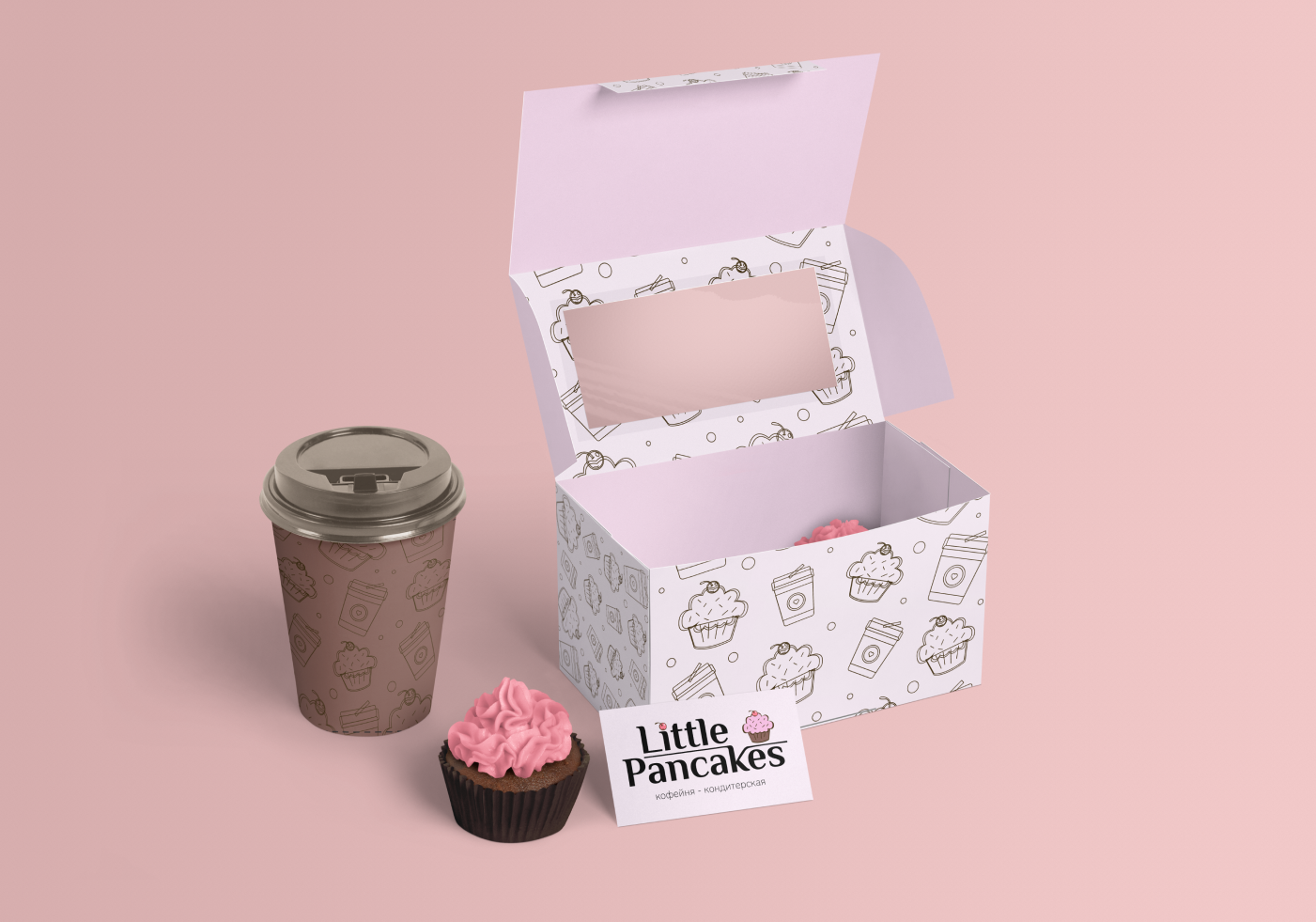 Кафе-кондитерская Little Pancakes/ фирменный стиль/ лого — Изображение №13 — Брендинг на Dprofile