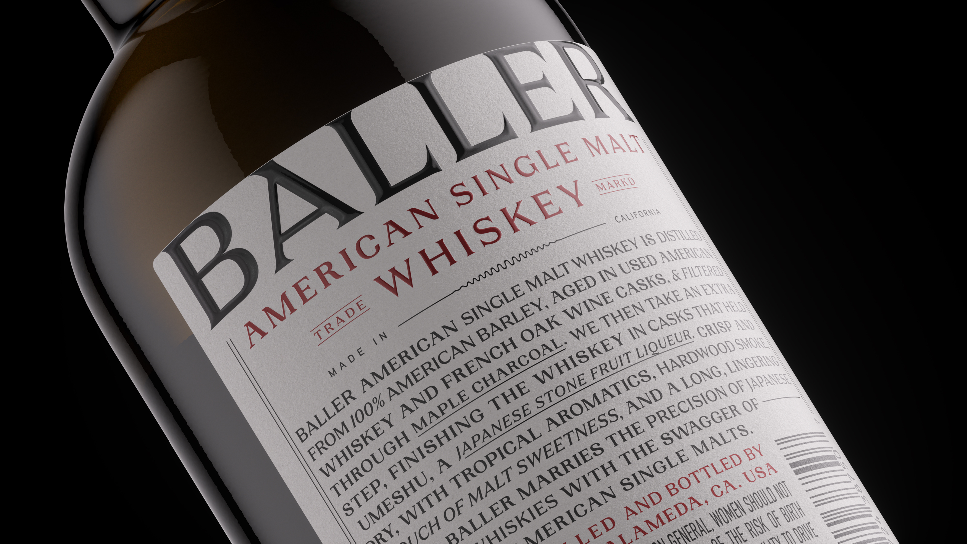 Whiskey Bottle | Full CGI Visualization — Изображение №7 — 3D на Dprofile