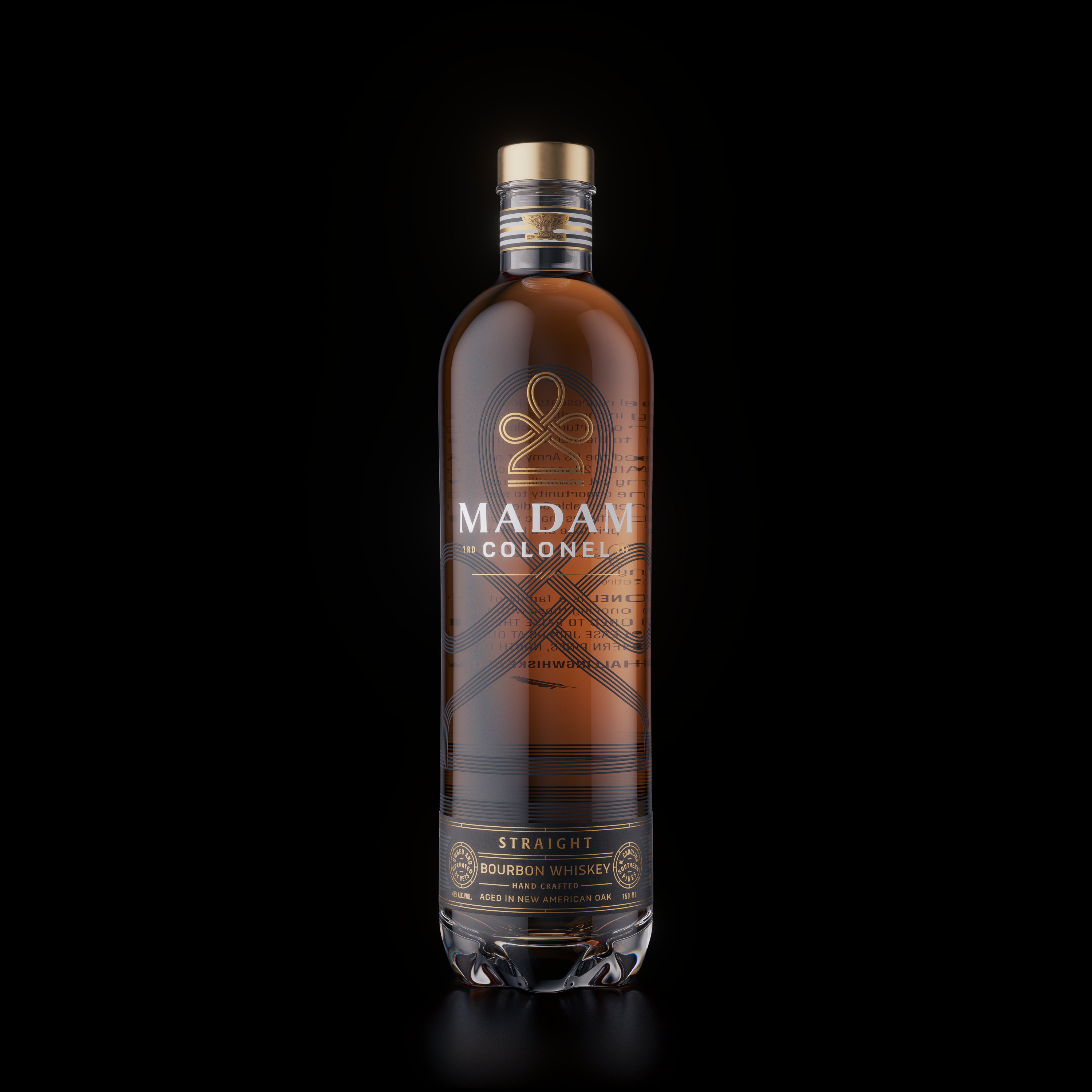 Bourbon & Vodka & Gin Bottle | Full CGI Visualization — Изображение №2 — 3D на Dprofile