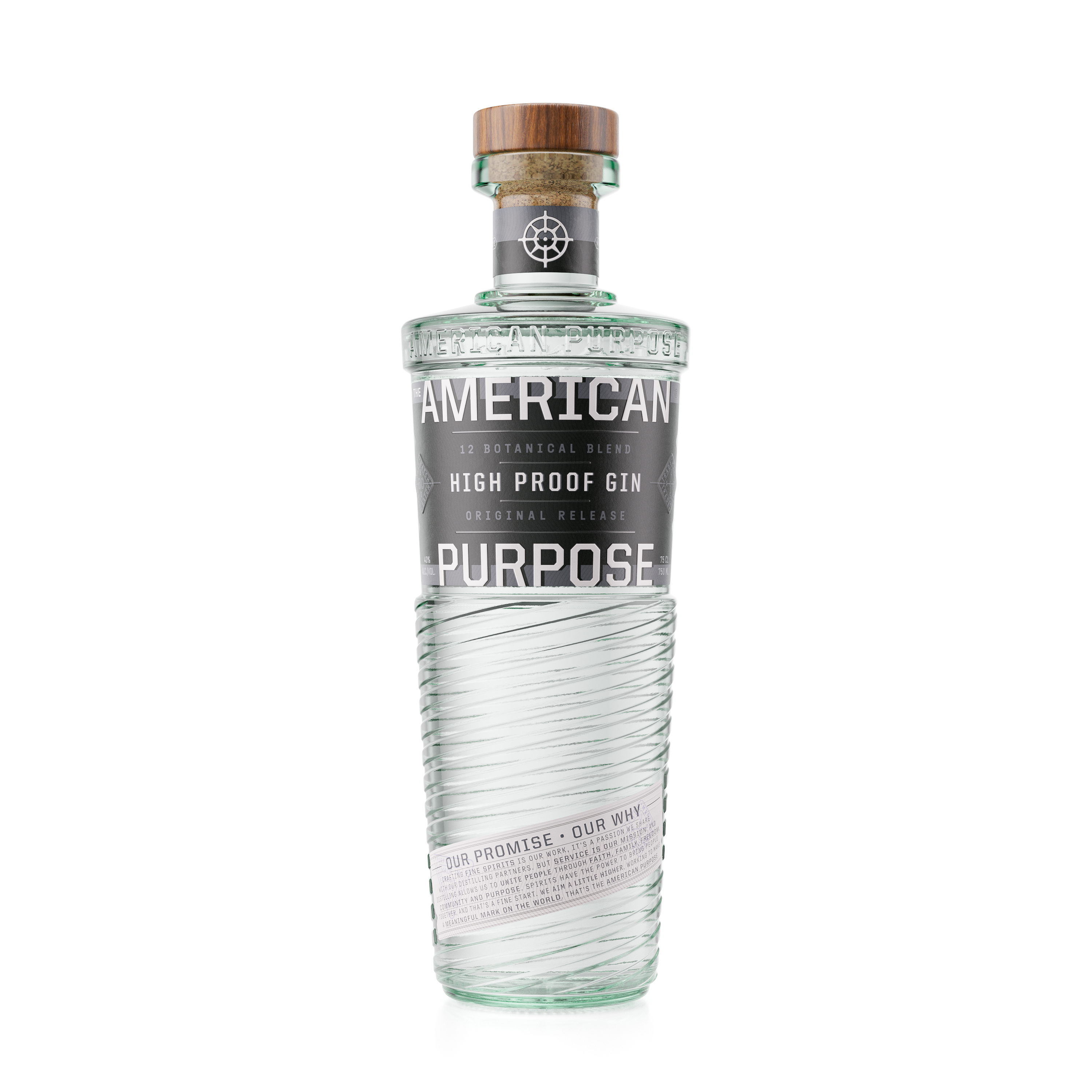 Whiskey & Gin Bottle | Full CGI Visualization — Изображение №4 — 3D на Dprofile