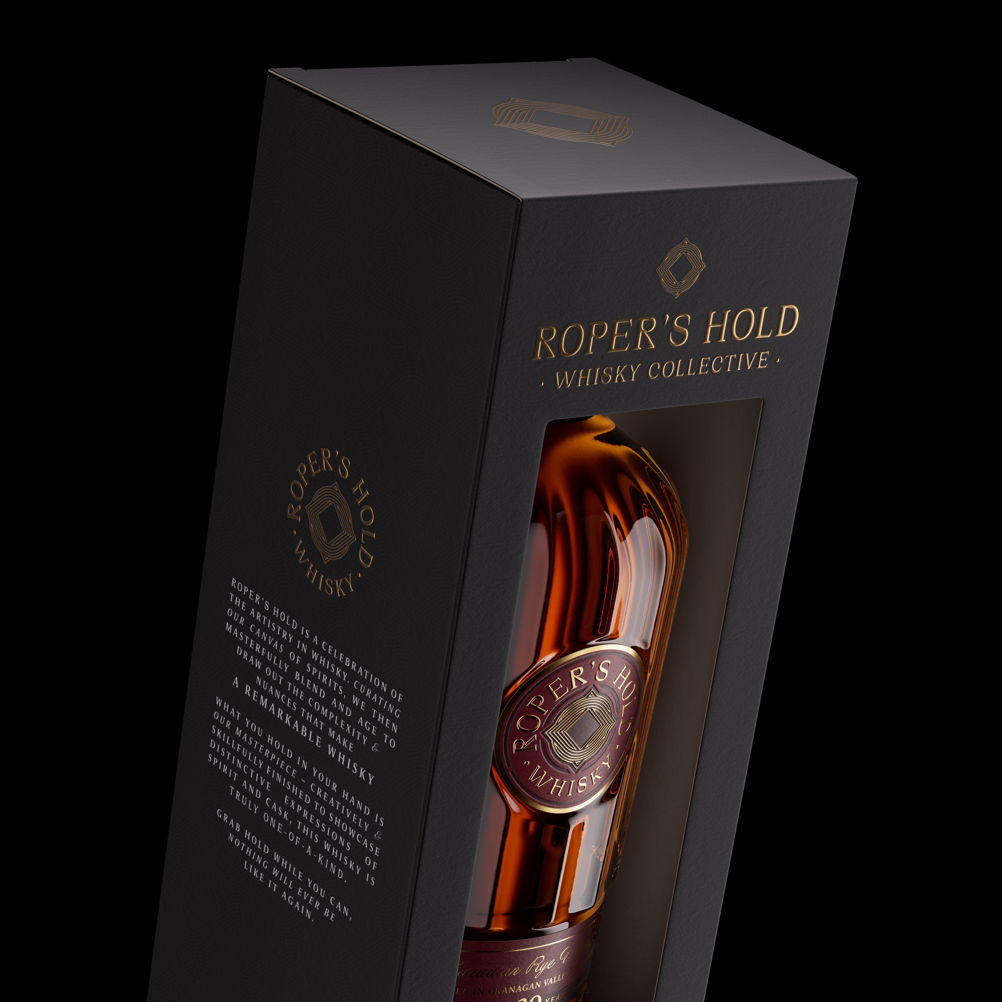 Whisky Bottle | Full CGI Visualization — Изображение №11 — 3D на Dprofile