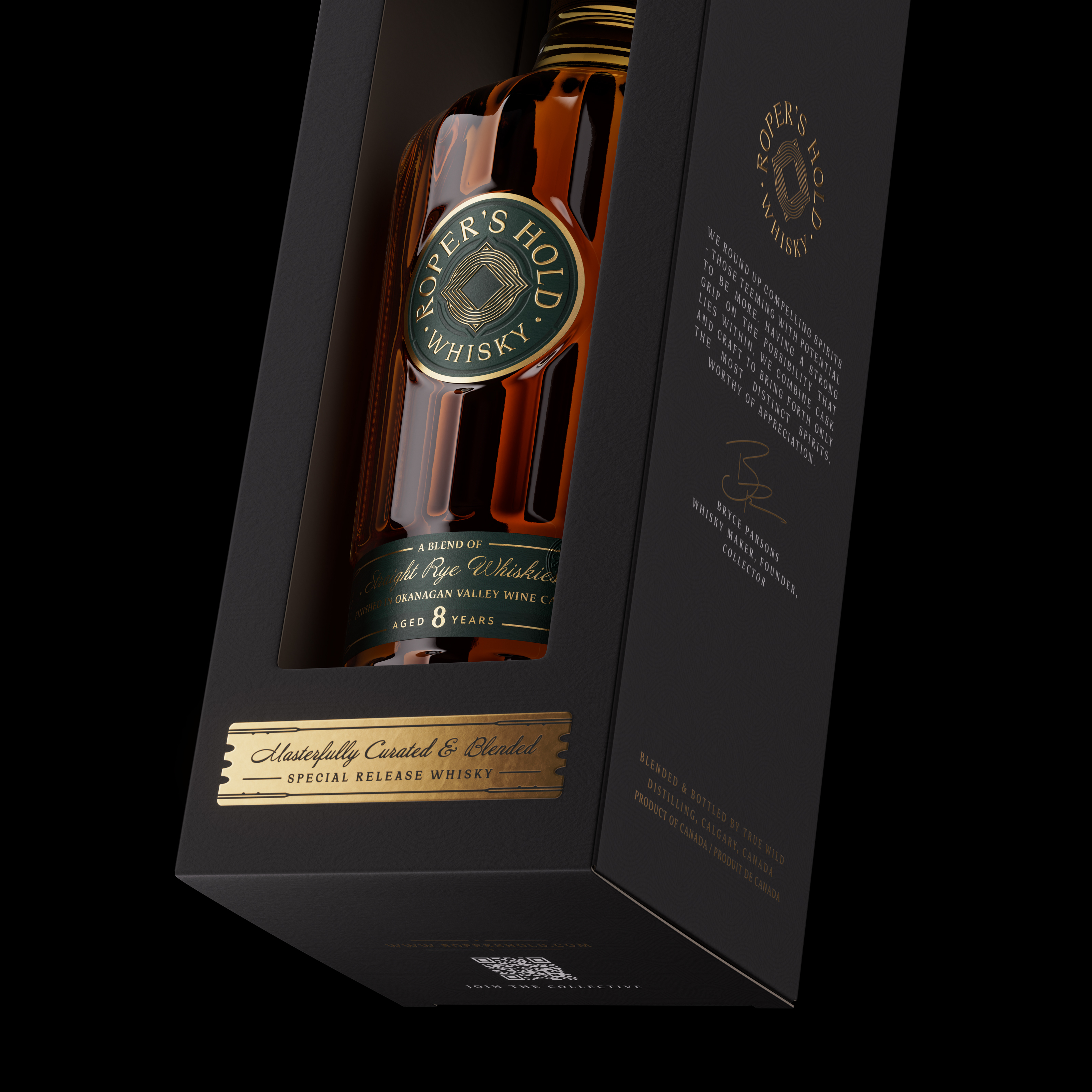 Whisky Bottle | Full CGI Visualization — Изображение №10 — 3D на Dprofile
