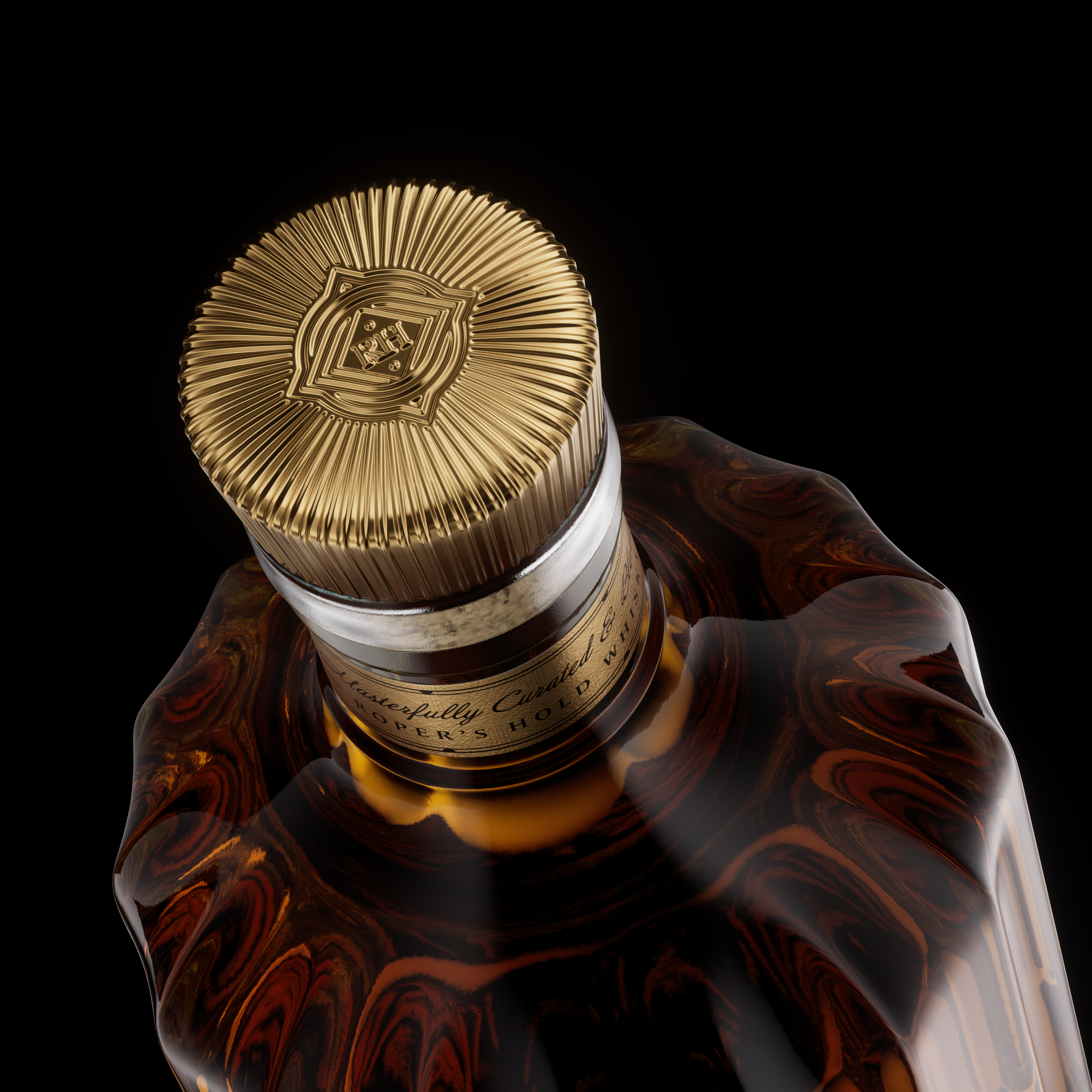 Whisky Bottle | Full CGI Visualization — Изображение №6 — 3D на Dprofile
