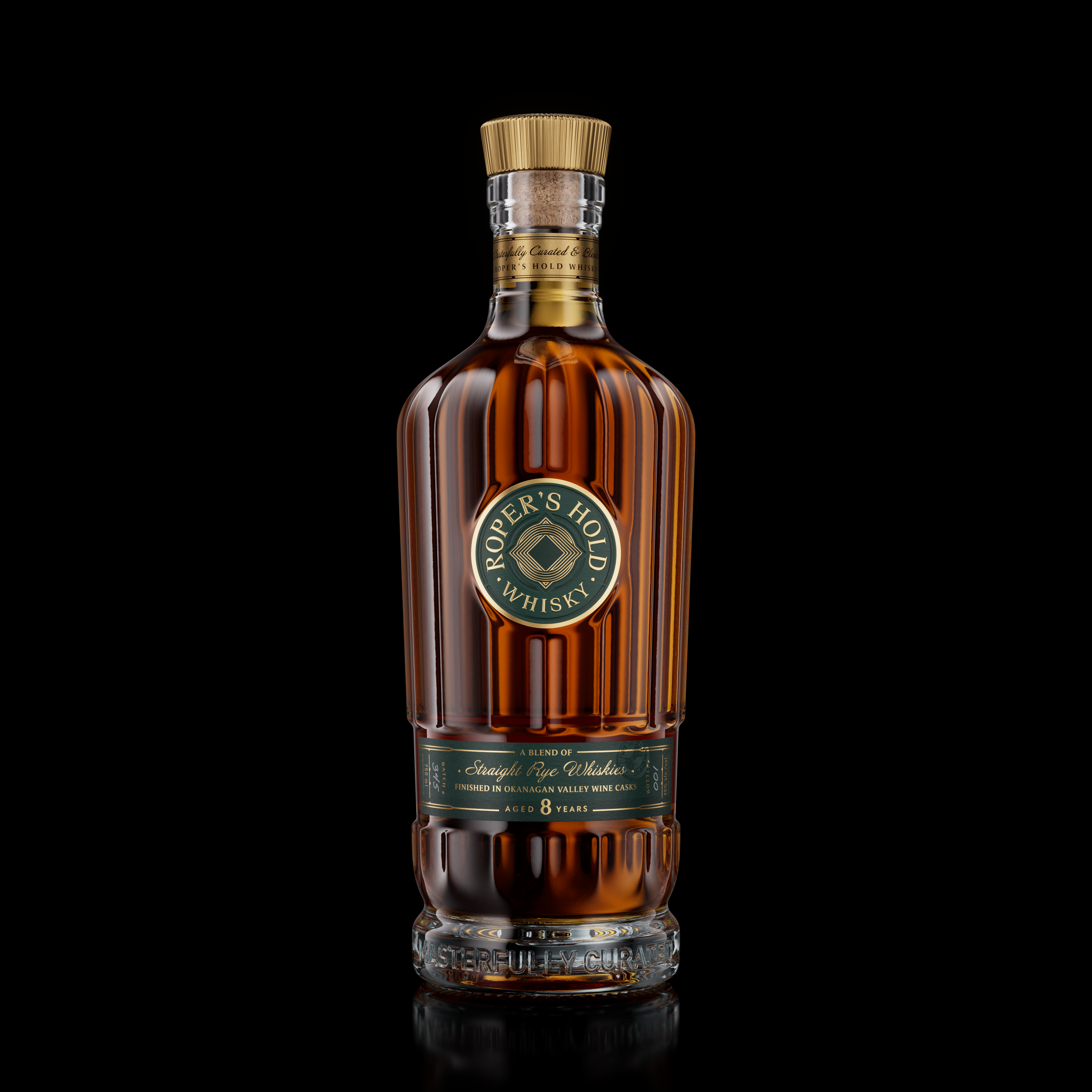 Whisky Bottle | Full CGI Visualization — Изображение №2 — 3D на Dprofile