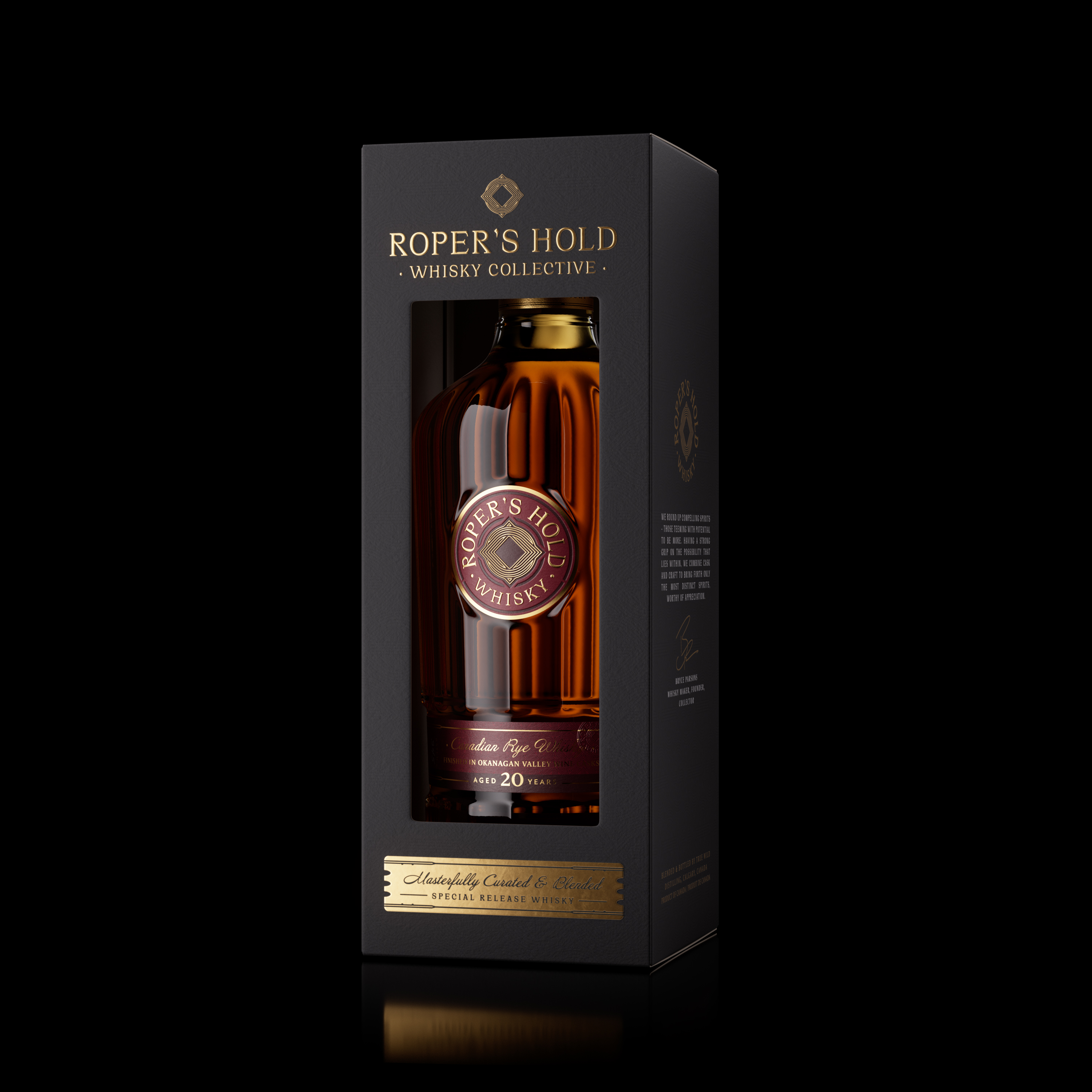 Whisky Bottle | Full CGI Visualization — Изображение №4 — 3D на Dprofile