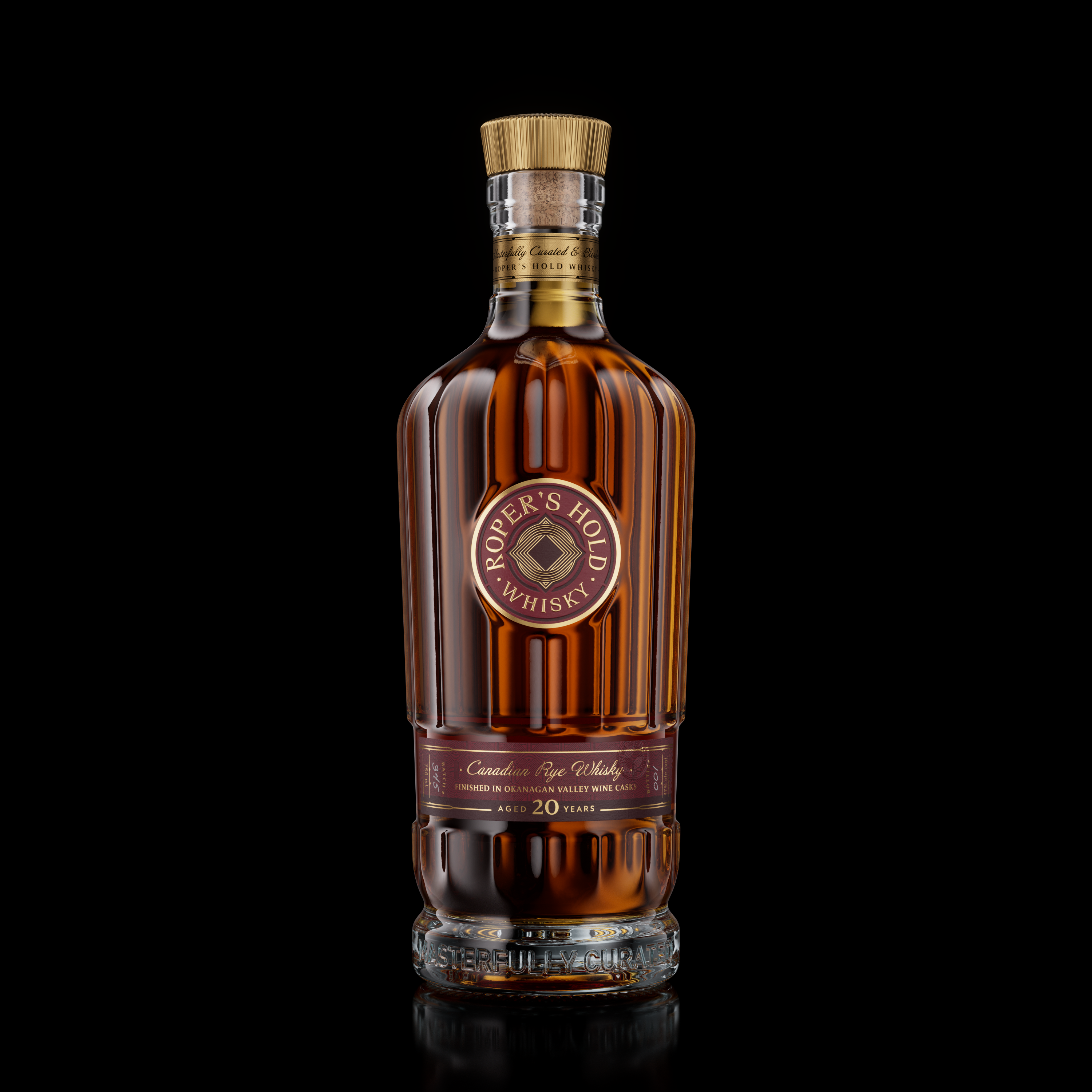 Whisky Bottle | Full CGI Visualization — Изображение №3 — 3D на Dprofile