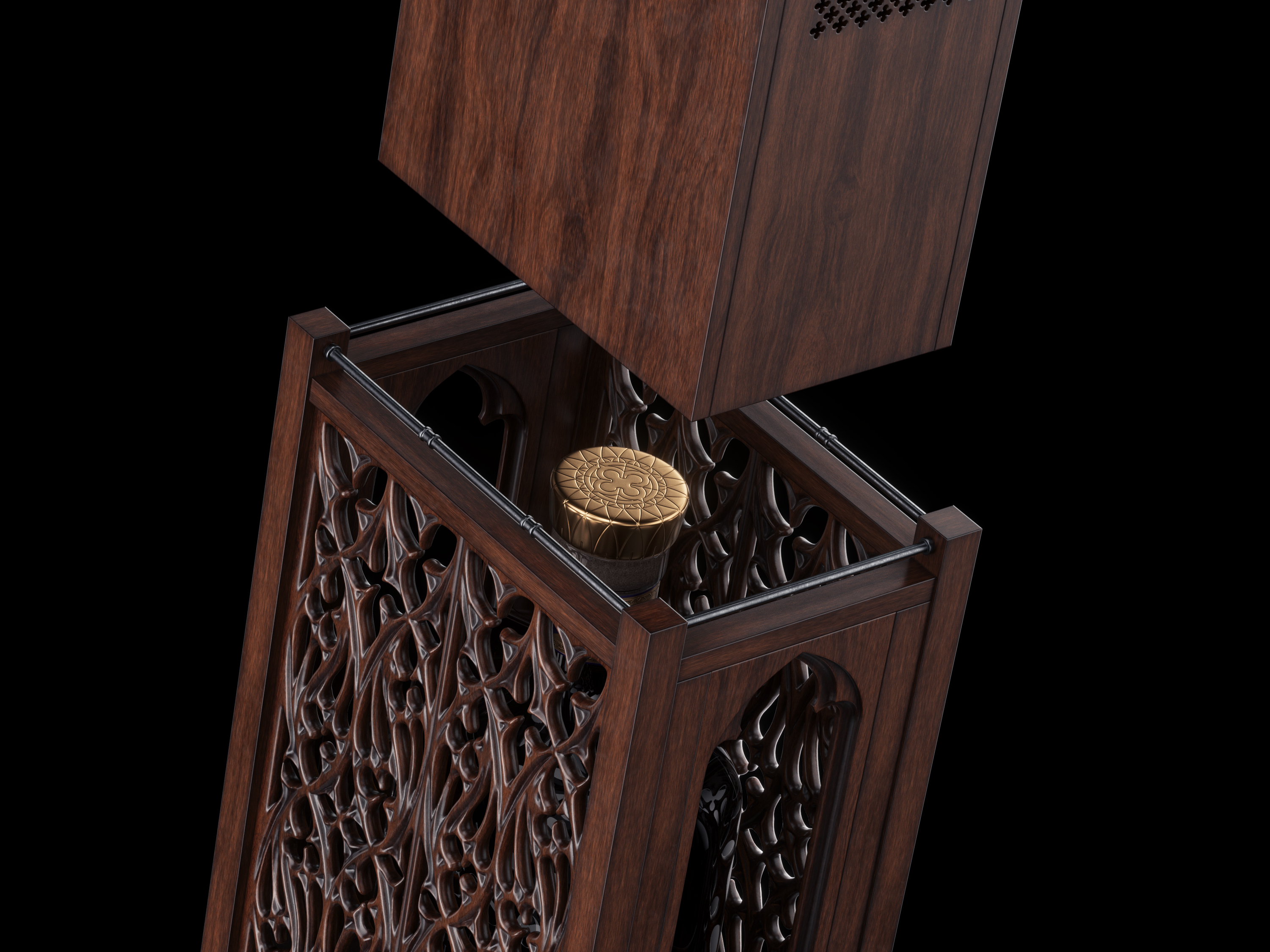 Whiskey | Full CGI Visualization — Изображение №7 — 3D на Dprofile