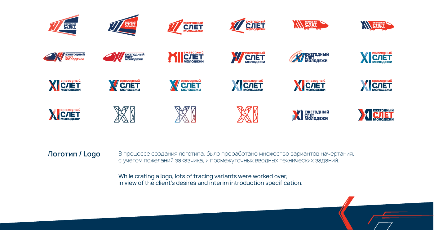 RZD XI Annual youth meeting | Event identity — Изображение №2 — Брендинг, Графика на Dprofile