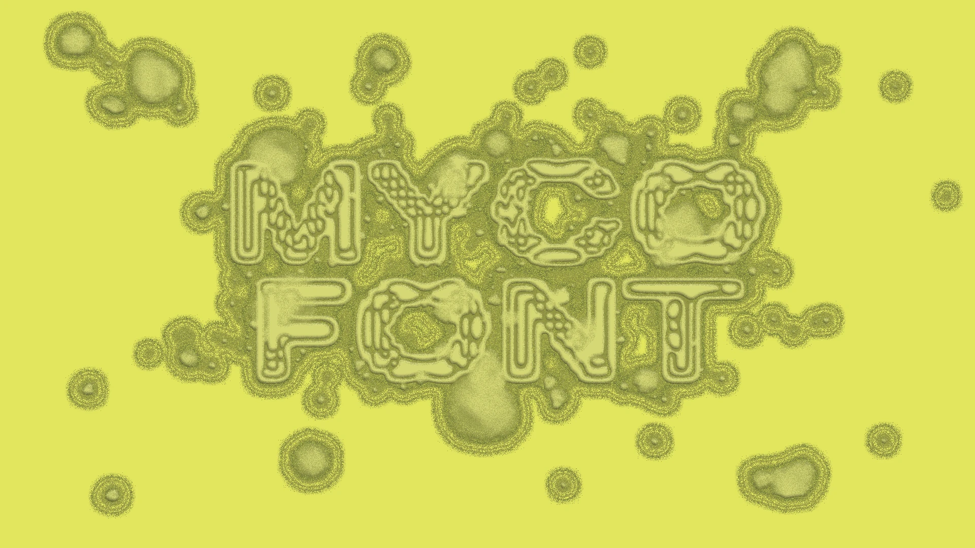 MYCO FONT — Изображение №1 — Брендинг, Графика на Dprofile