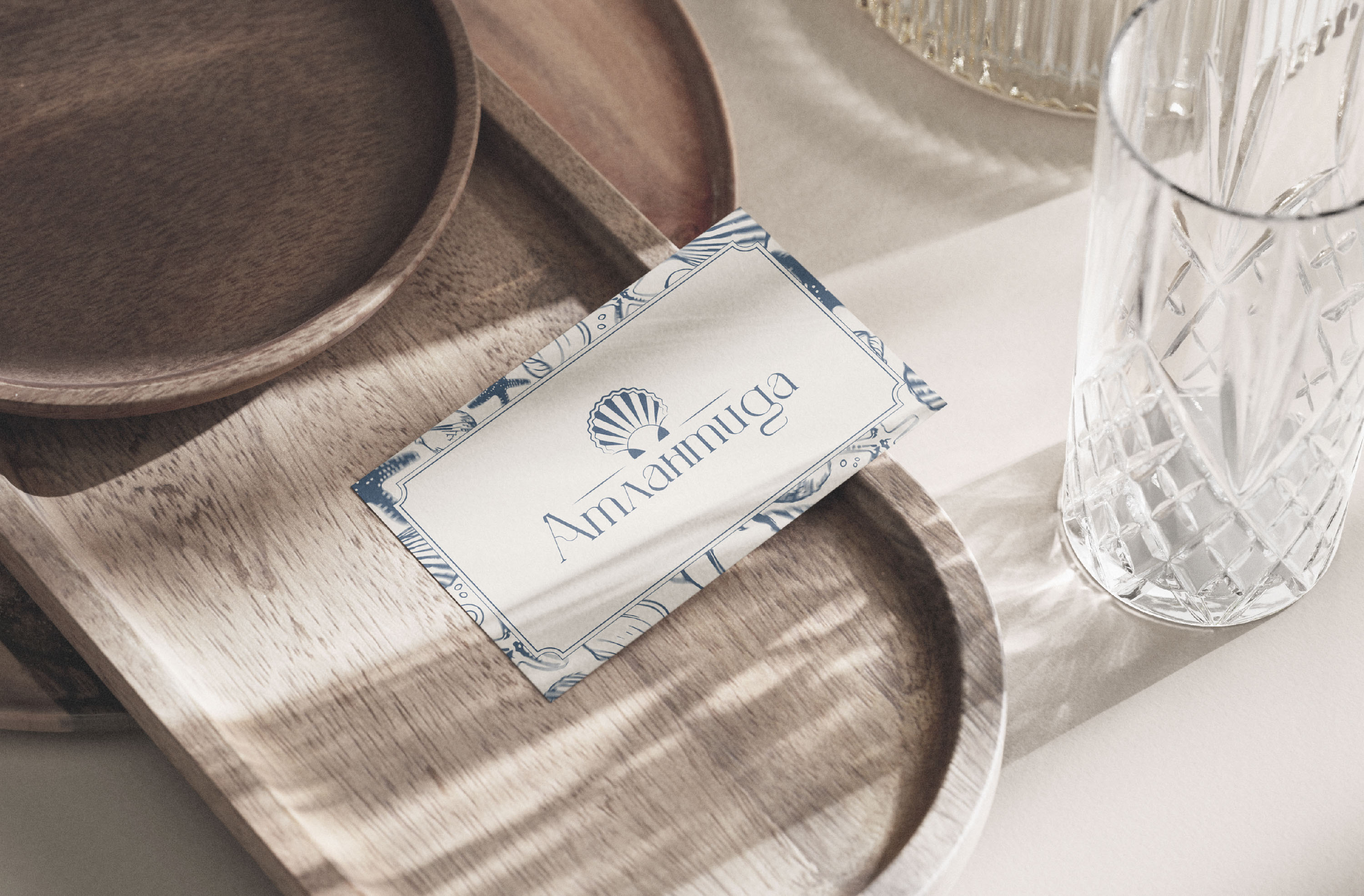 RESTAURANT BRAND IDENTITY | Атлантида — Изображение №4 — Брендинг, Графика на Dprofile