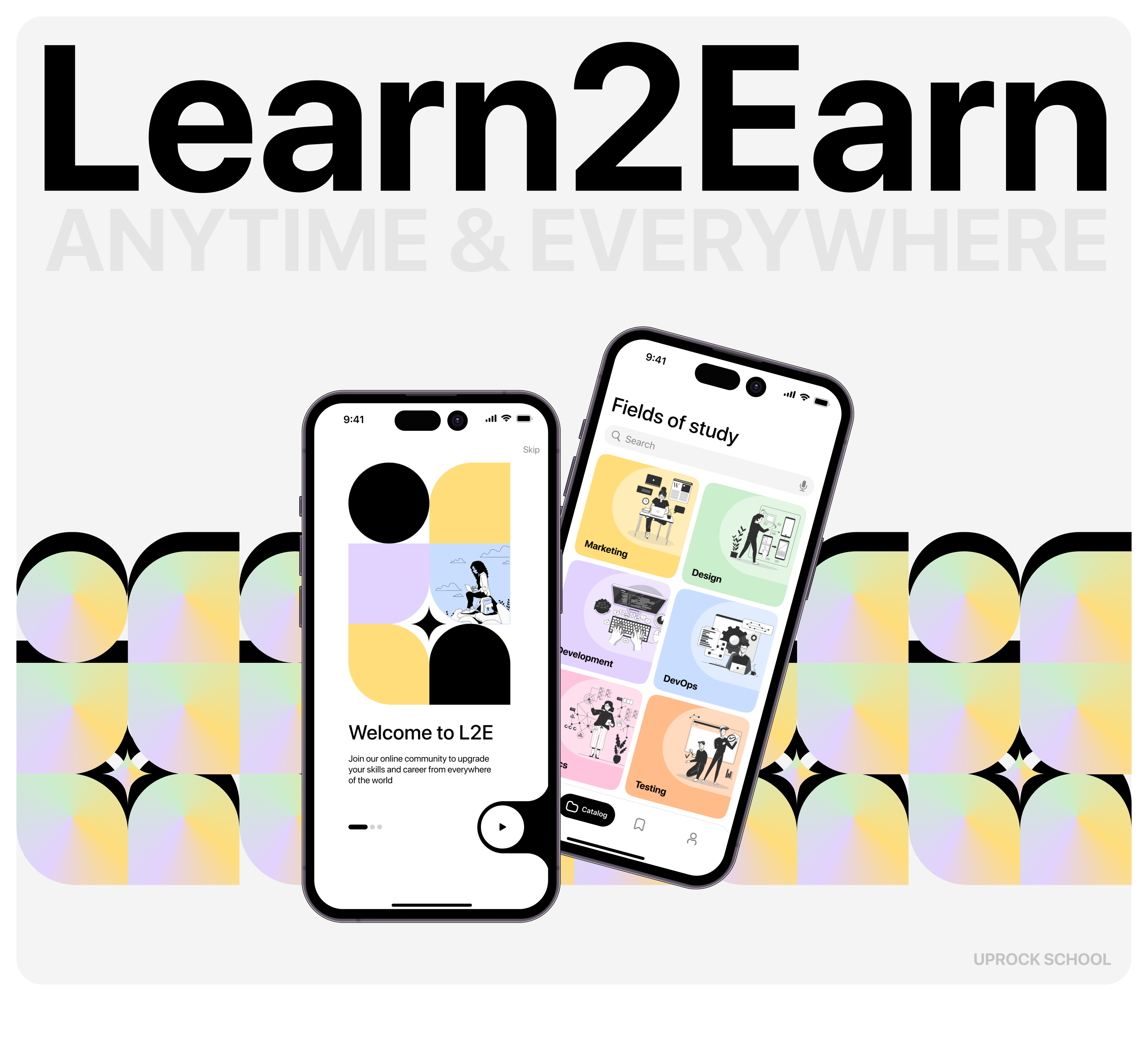 Learn2Earn • E-learning mobile app — Изображение №1 — Интерфейсы на Dprofile