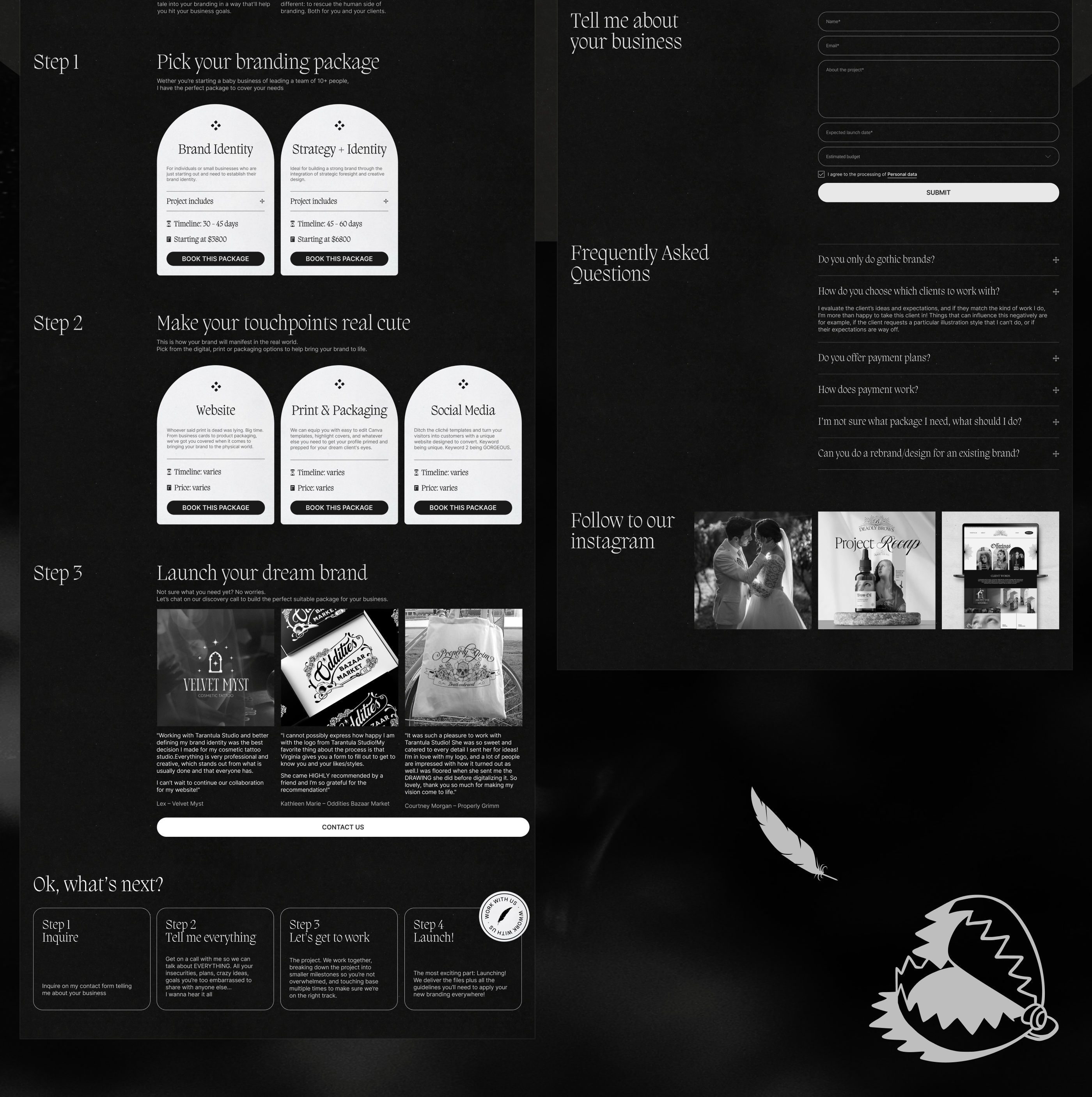 Tarantula Studio — Изображение №10 — Интерфейсы на Dprofile