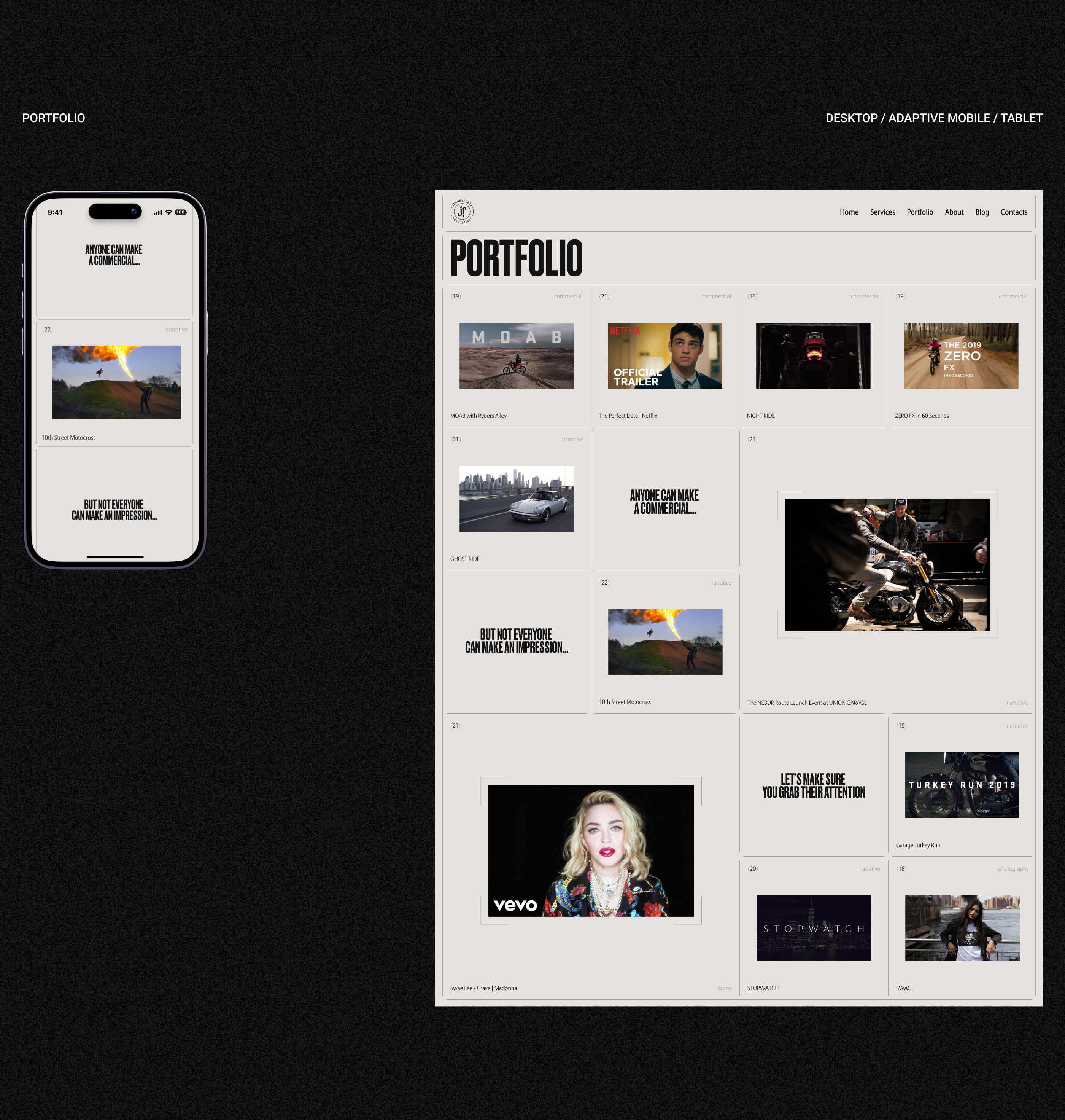 JP / Corporate website — Изображение №5 — Интерфейсы на Dprofile