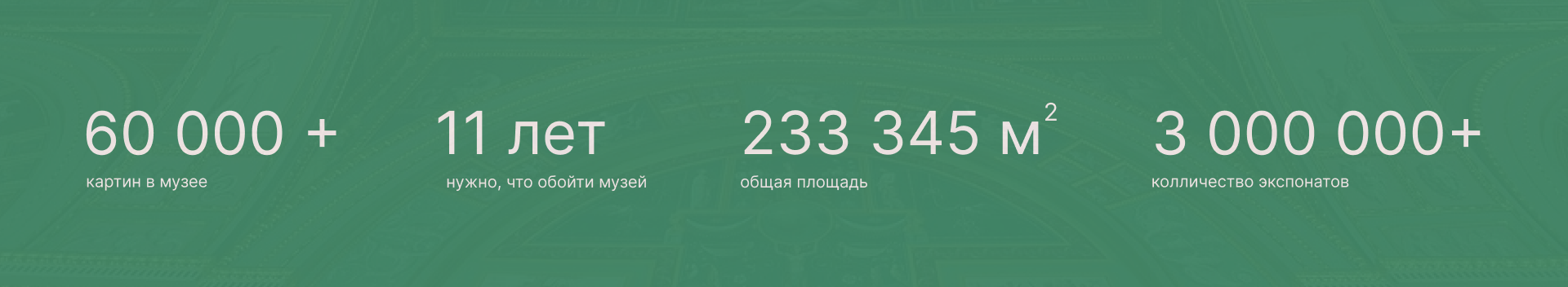 Лендинг для музея Эрмитаж — Изображение №2 — Брендинг на Dprofile
