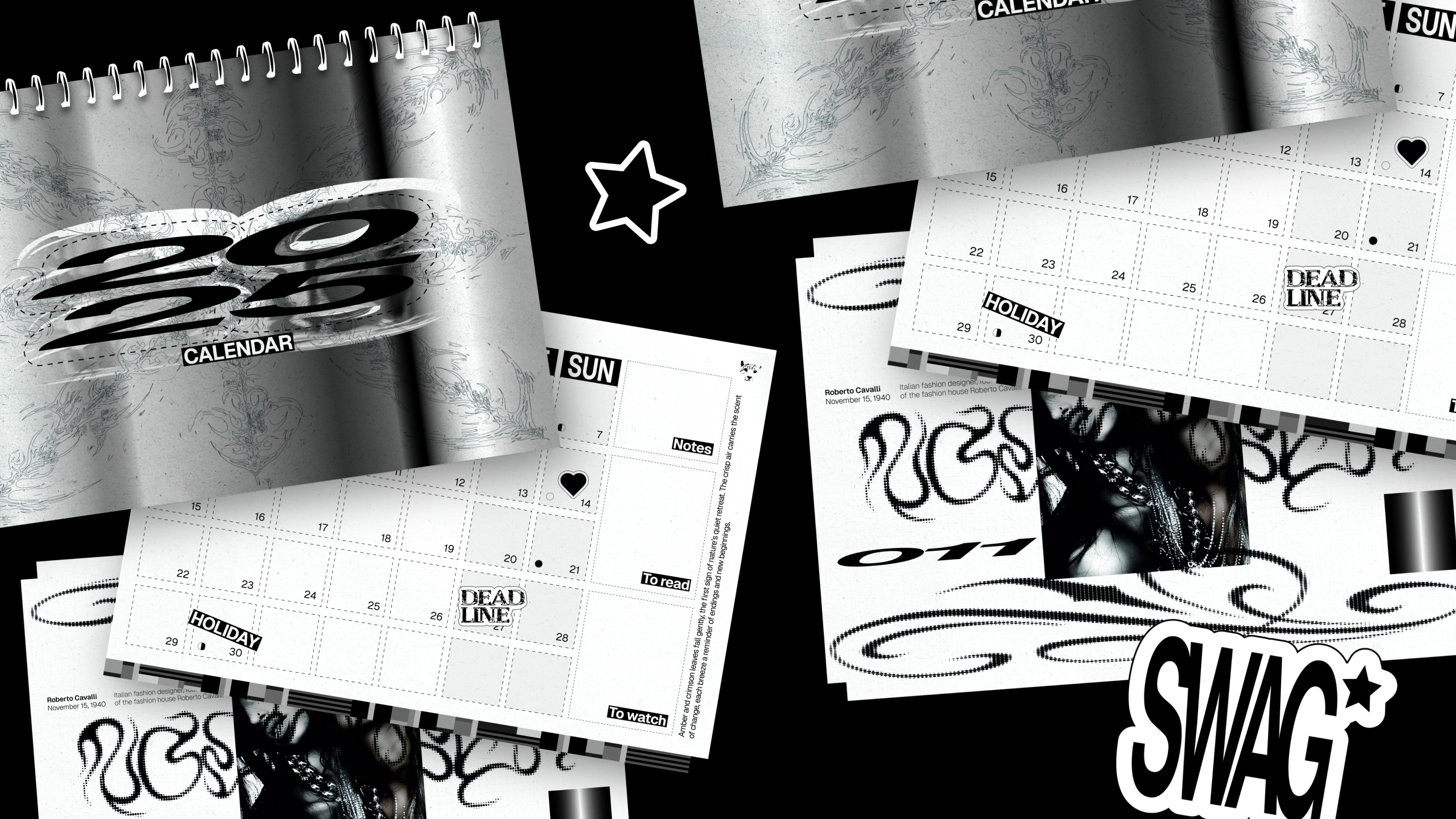 2025 CALENDAR / календарь — Изображение №1 — Графика на Dprofile