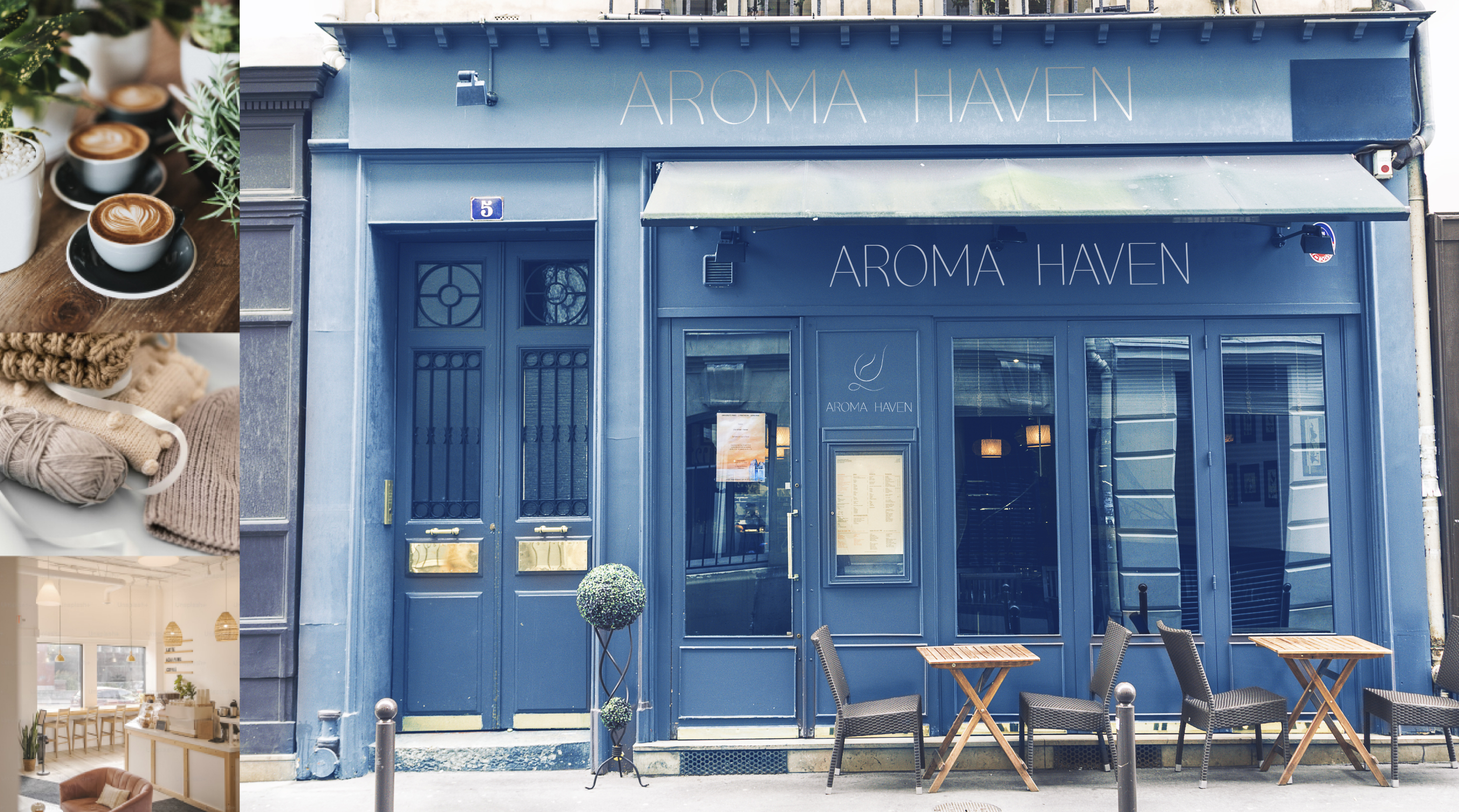 Логотип для кофейни Aroma Haven — Изображение №6 — Брендинг на Dprofile