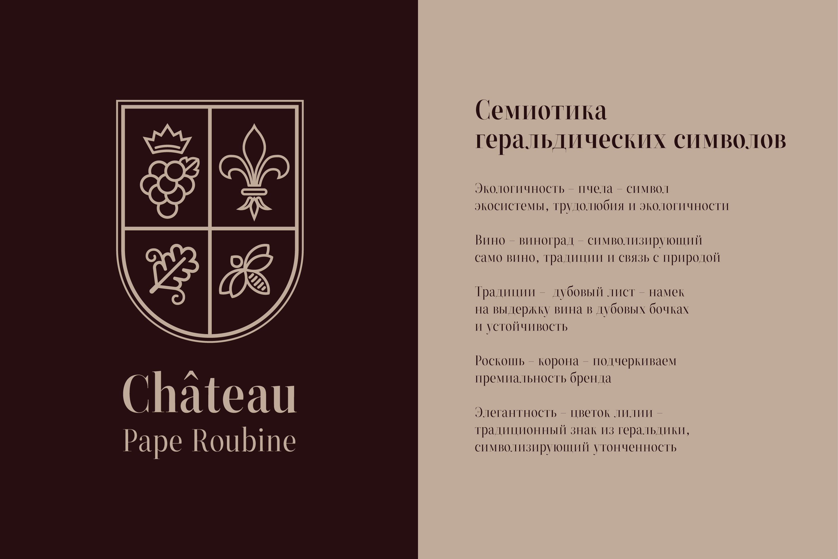 Chateau Pape Roubine | Логотип | Фирменный стиль — Изображение №3 — Брендинг на Dprofile
