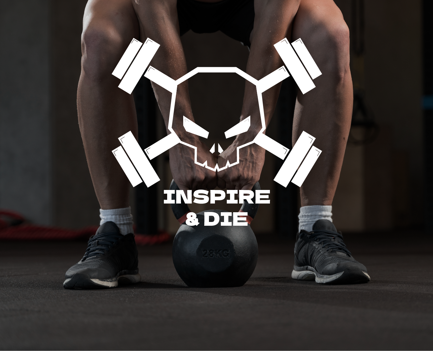 логотип для кроссфит-объединения «INSPIRE & DIE» — Брендинг на Dprofile