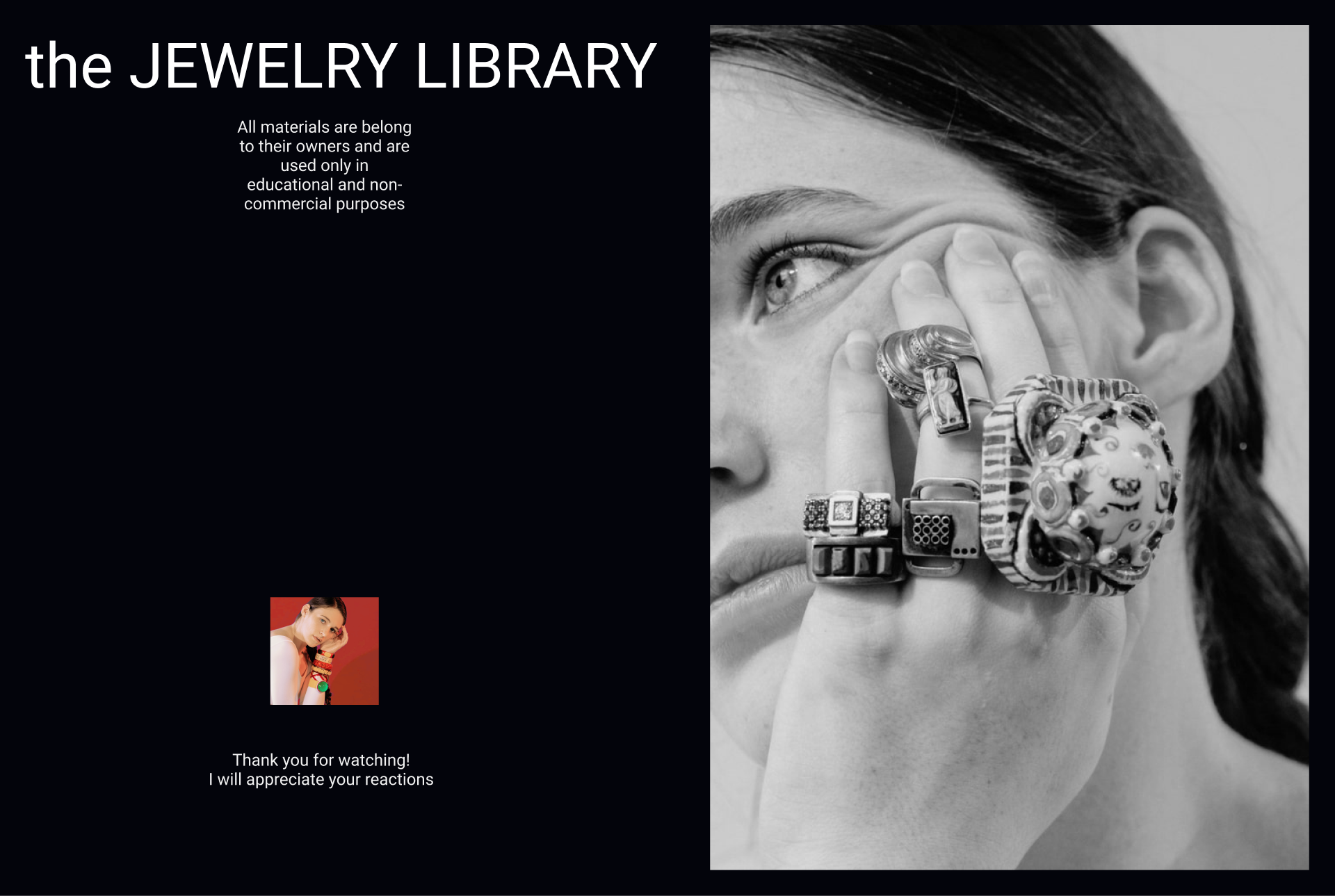 The Jewelry Library | Landing redesign — Изображение №5 — Интерфейсы, Брендинг на Dprofile