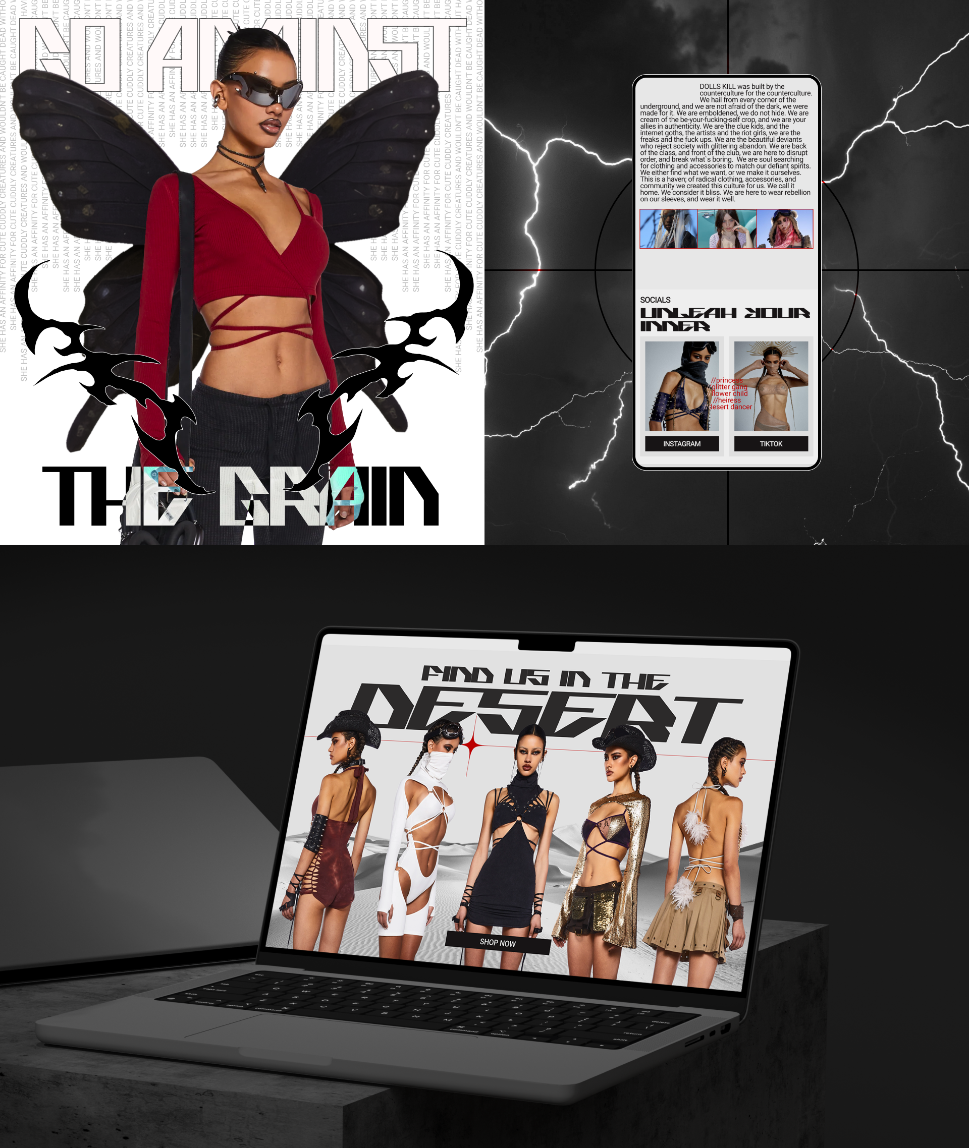 DOLLS KILL | E-commerce redesign — Изображение №8 — Интерфейсы, Брендинг на Dprofile
