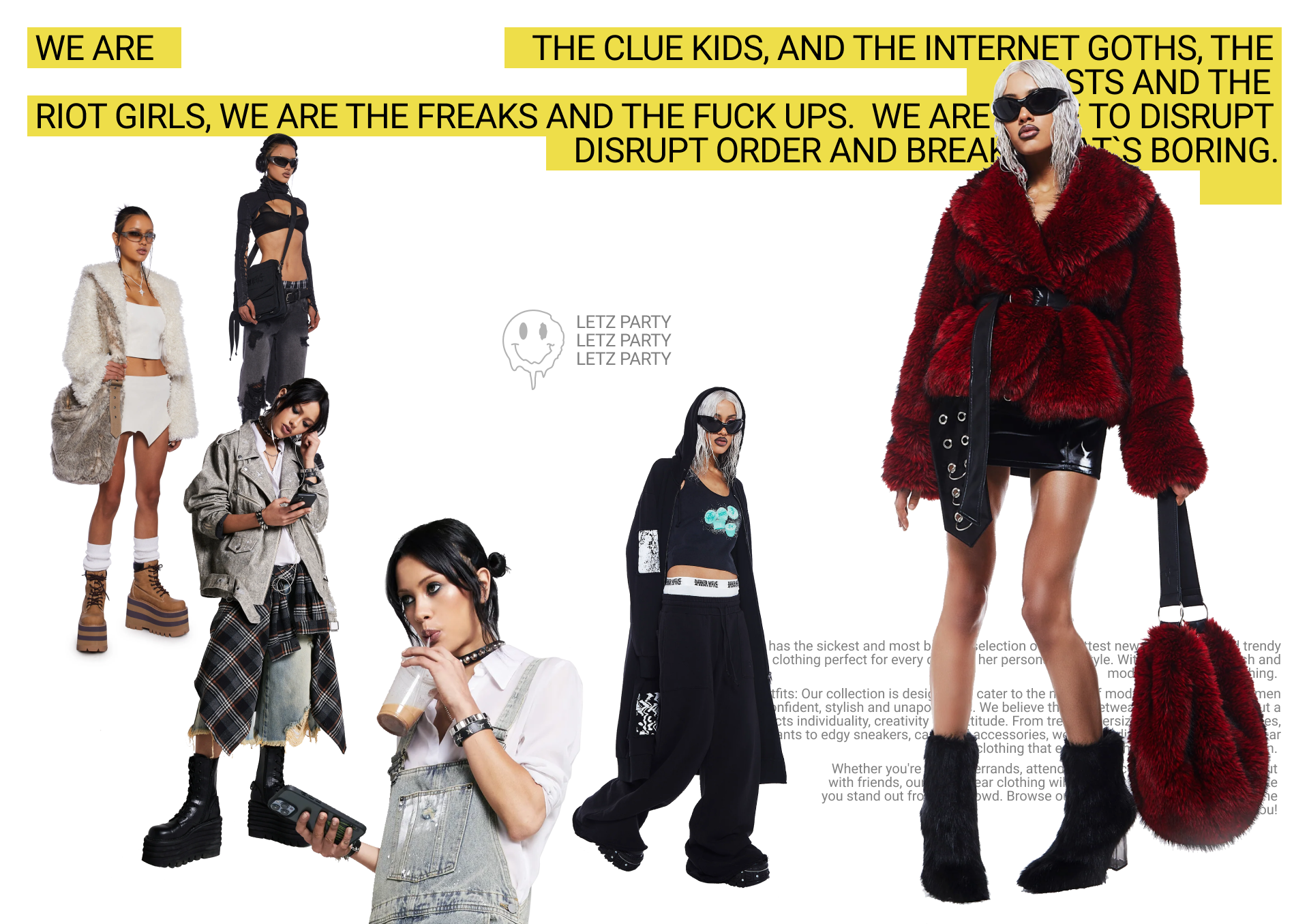 DOLLS KILL | E-commerce redesign — Изображение №6 — Интерфейсы, Брендинг на Dprofile