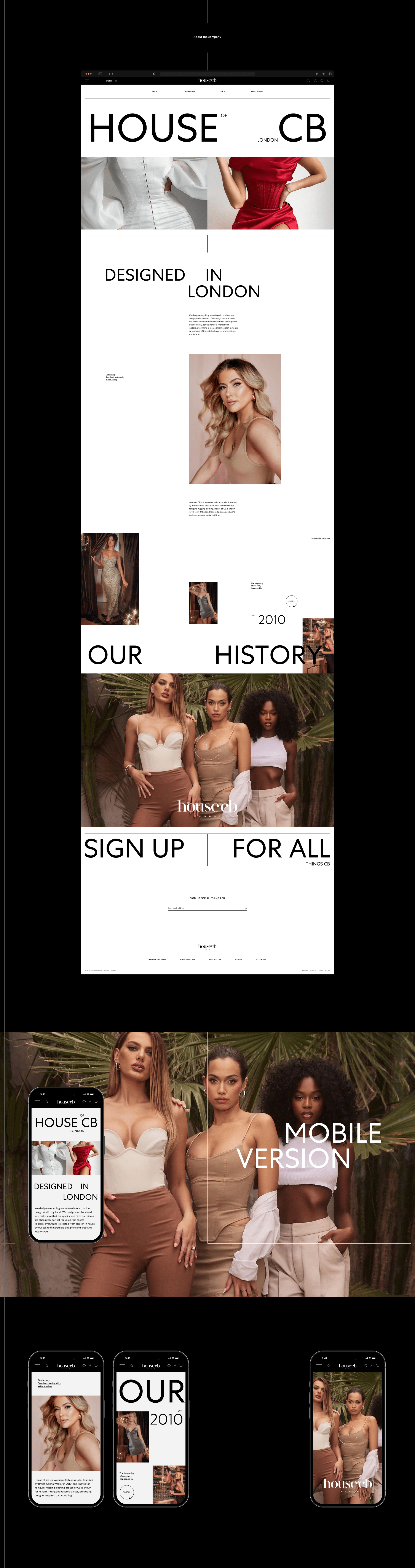 Houseof-cb — Изображение №12 — Интерфейсы на Dprofile