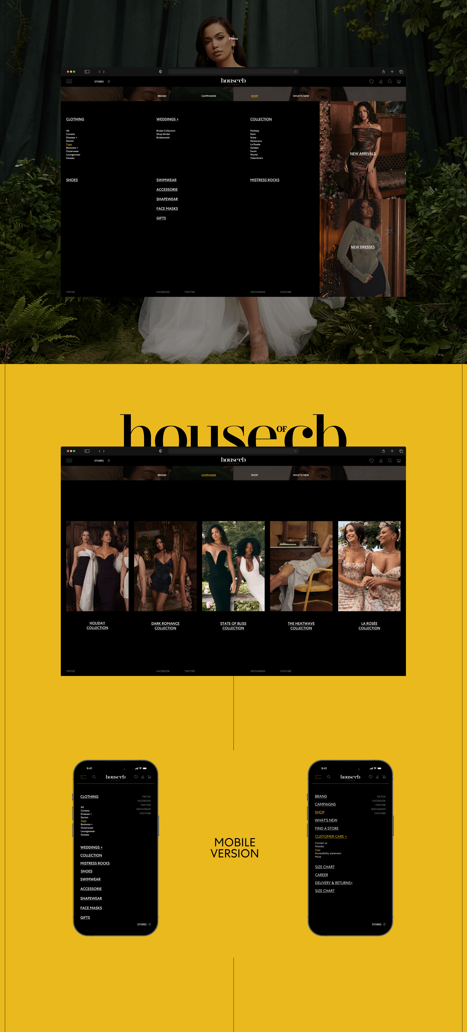Houseof-cb — Изображение №14 — Интерфейсы на Dprofile