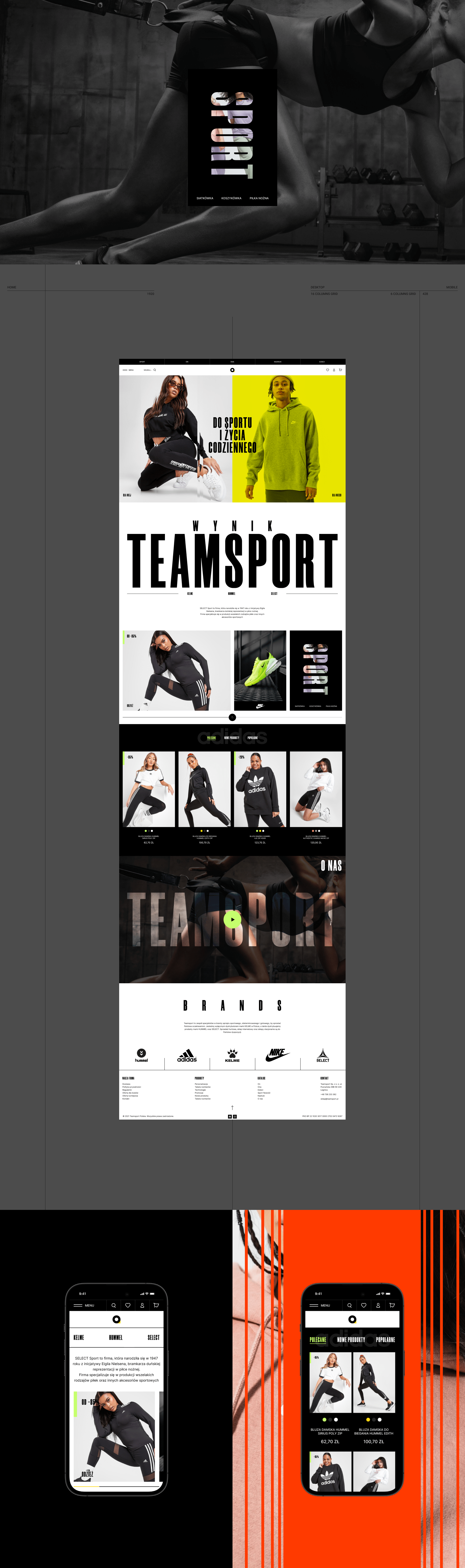 TeamSport — Изображение №3 — Интерфейсы на Dprofile